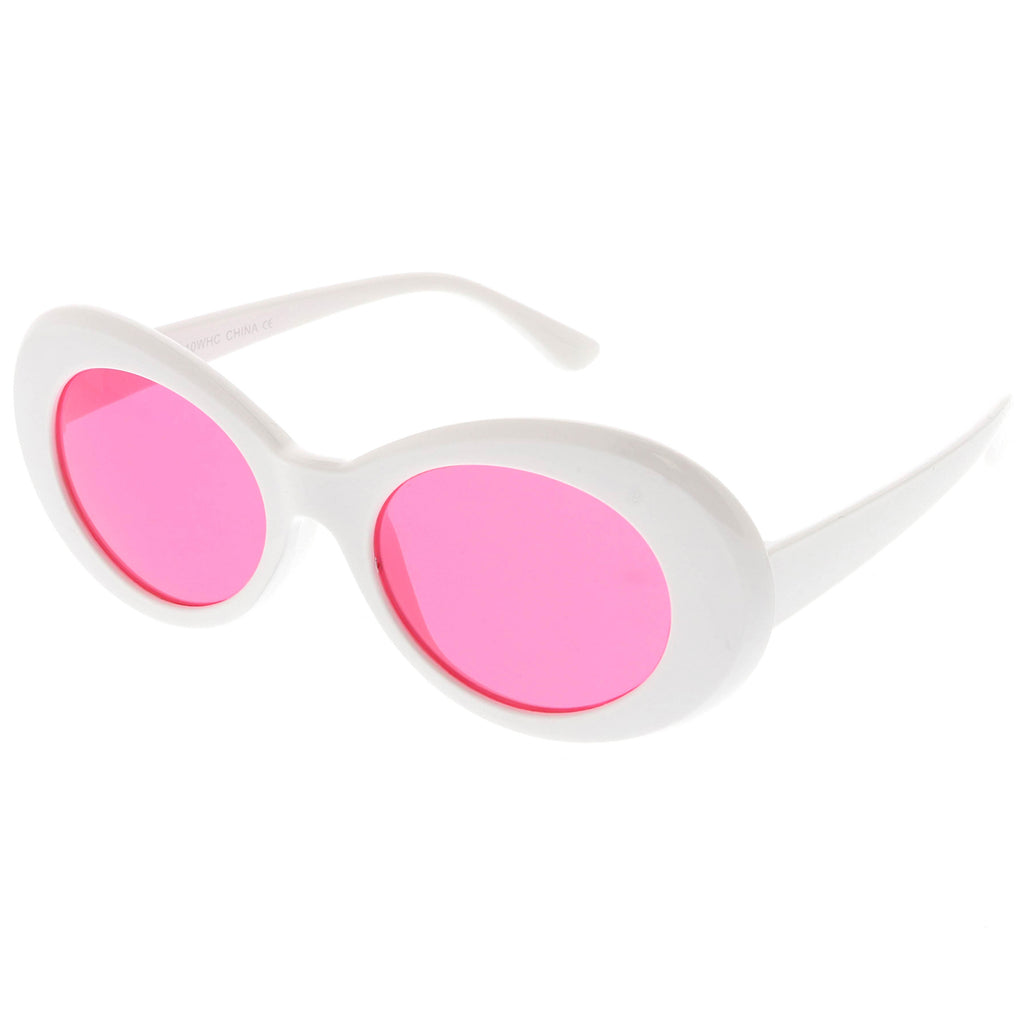 White / Hot Pink