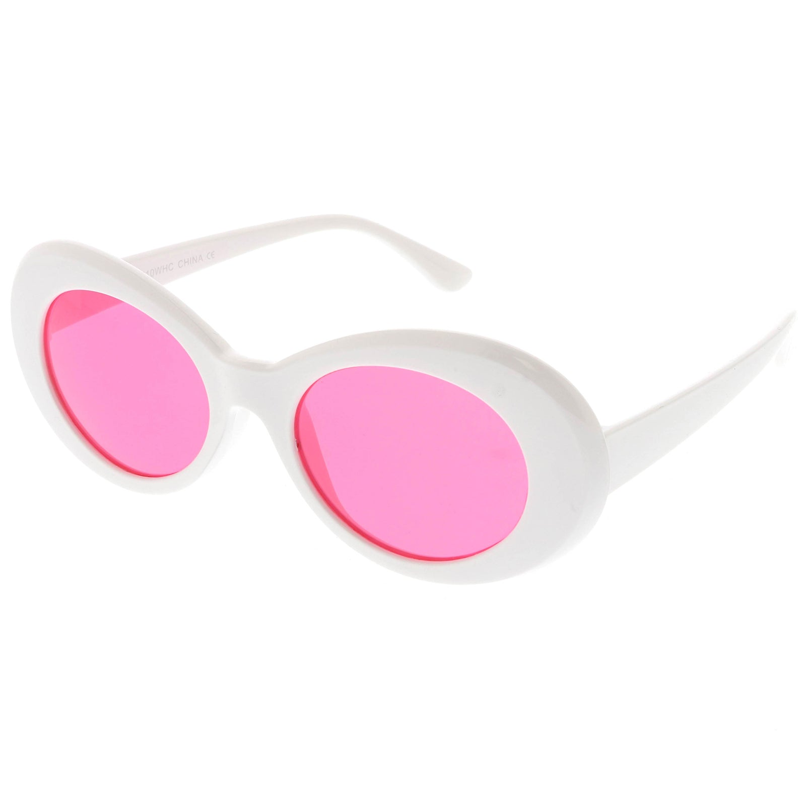 White / Hot Pink
