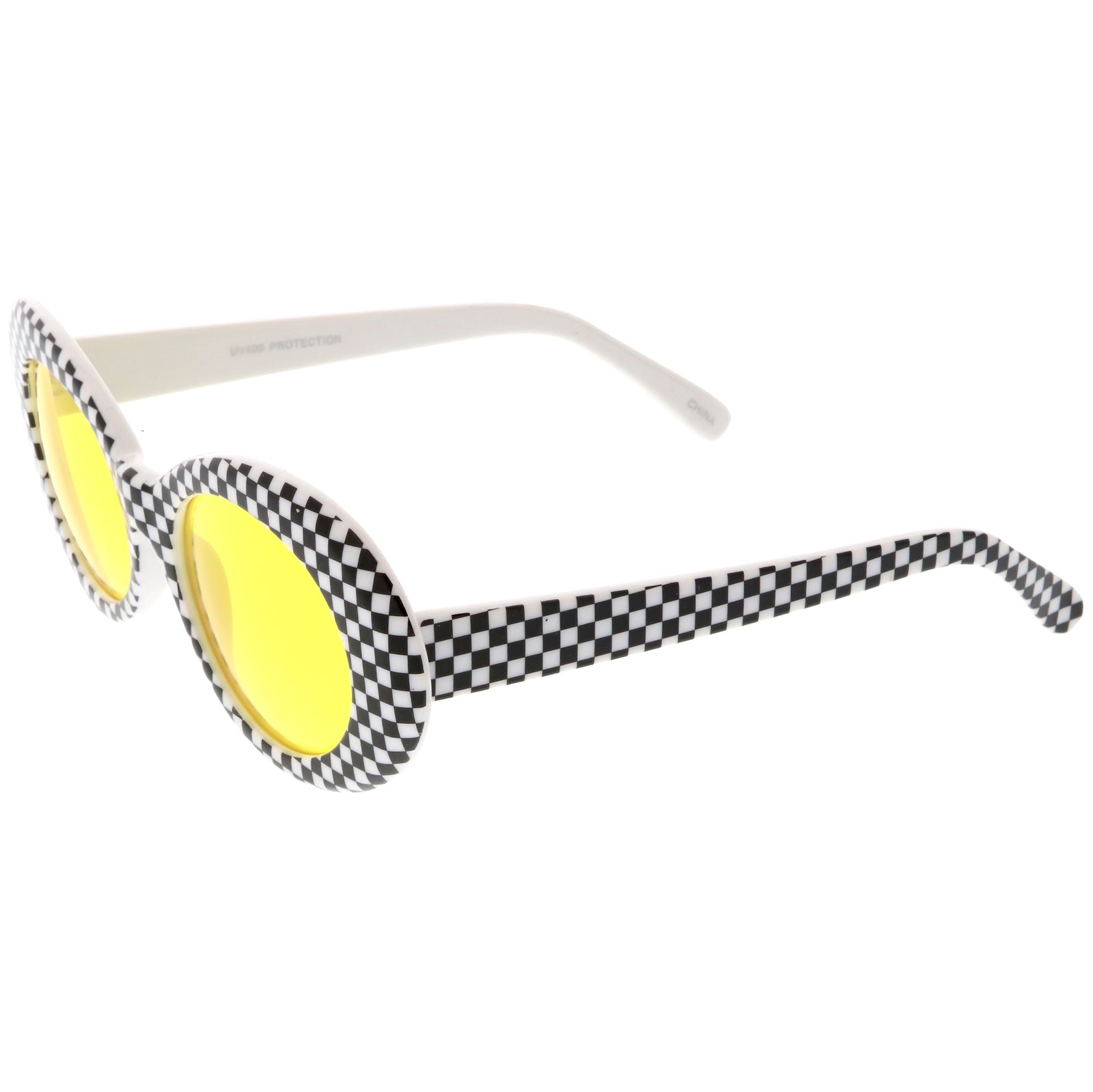 Checkered / Yellow