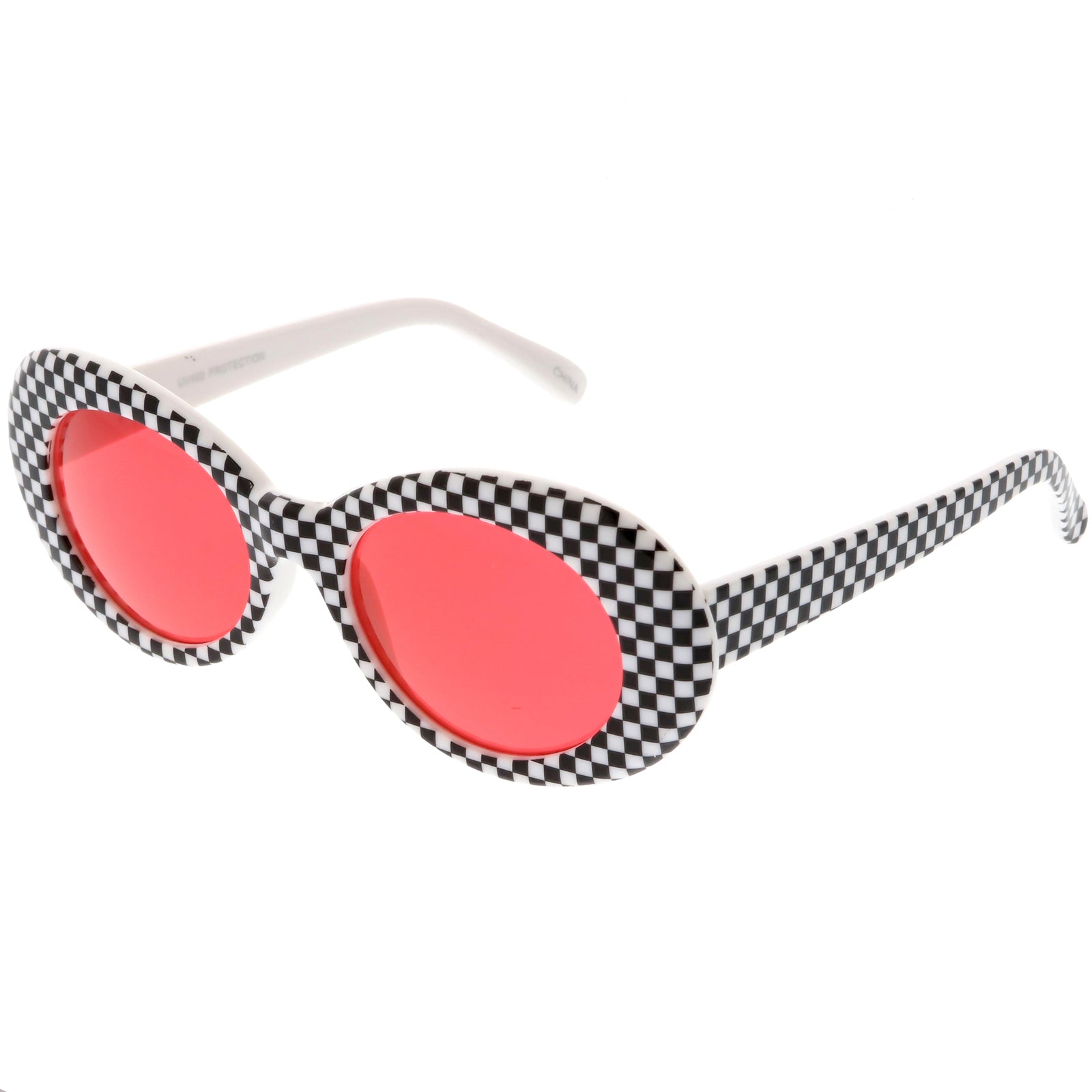 Checkered / Red