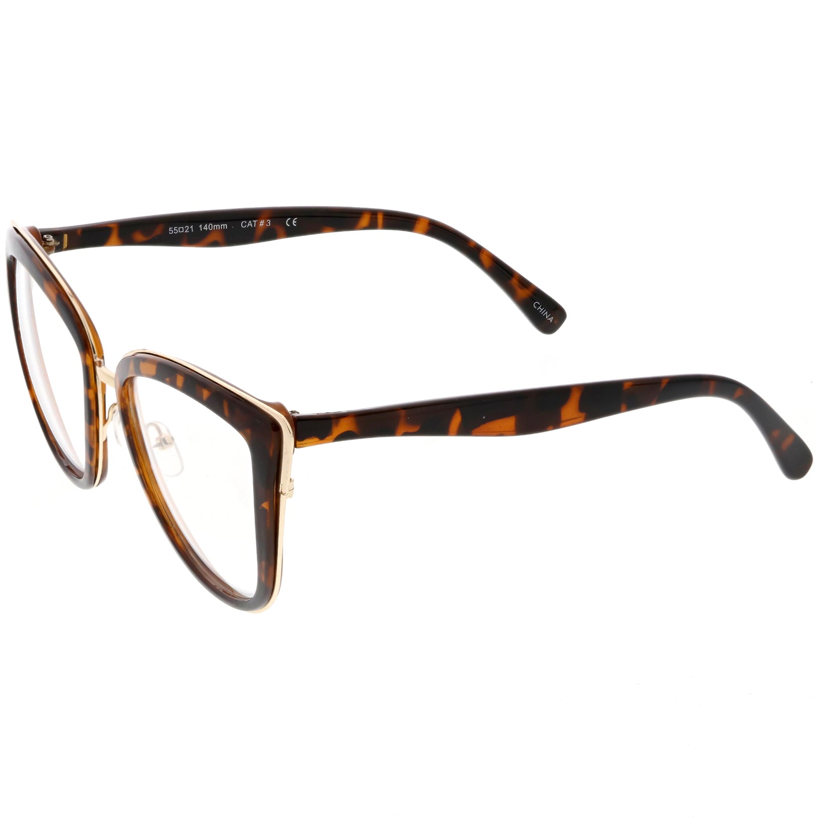 Tortoise Gold / Clear