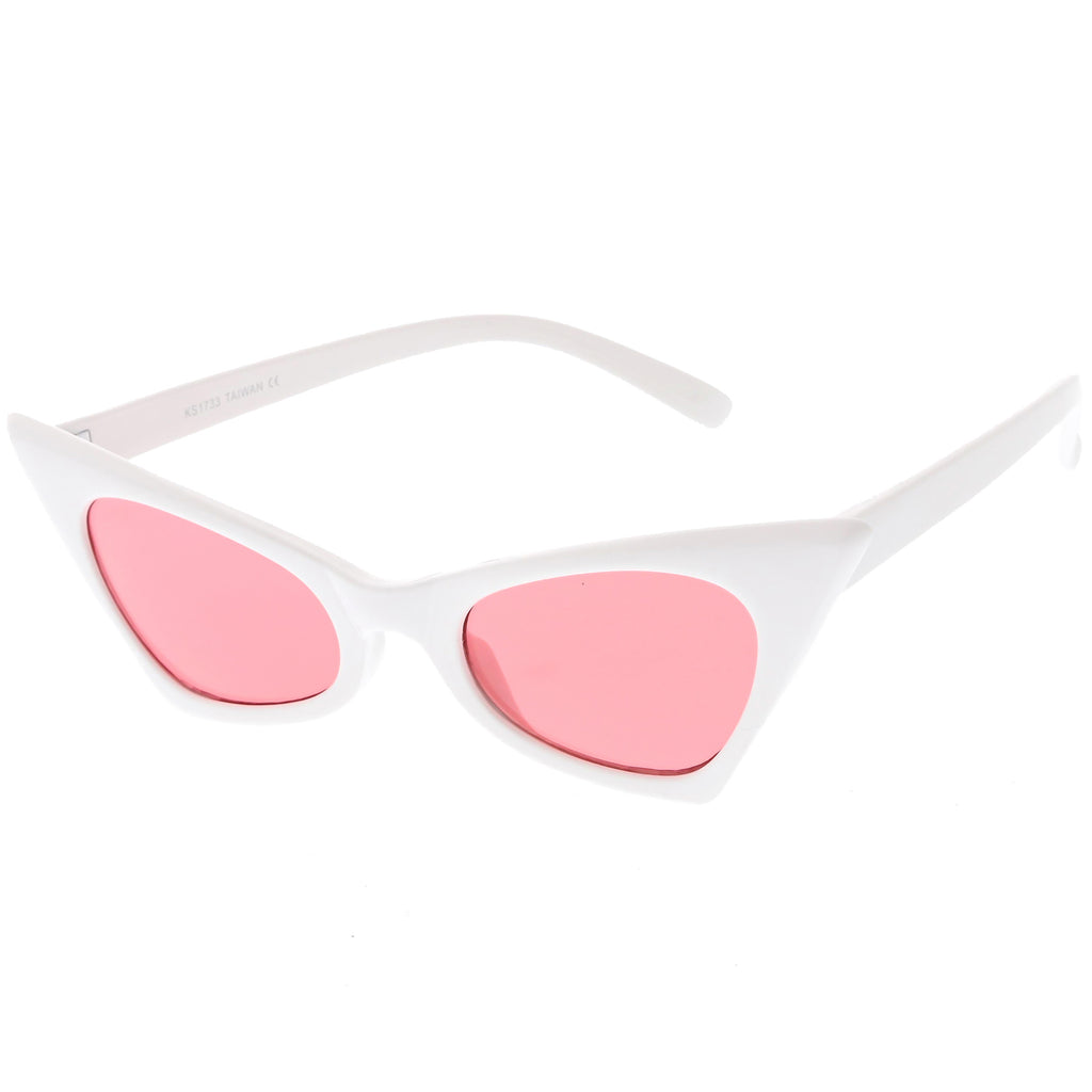 White / Hot Pink