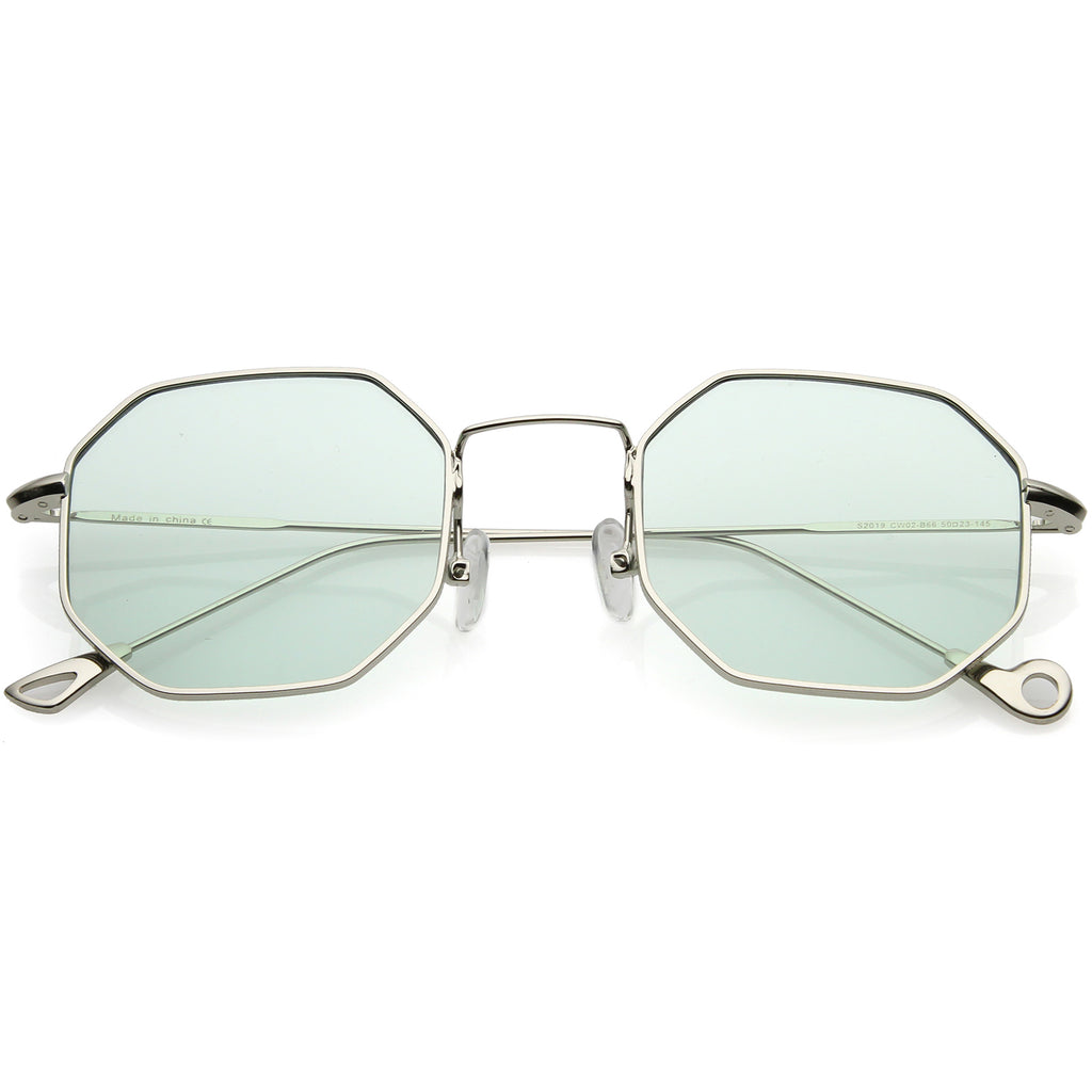 Silver / Green