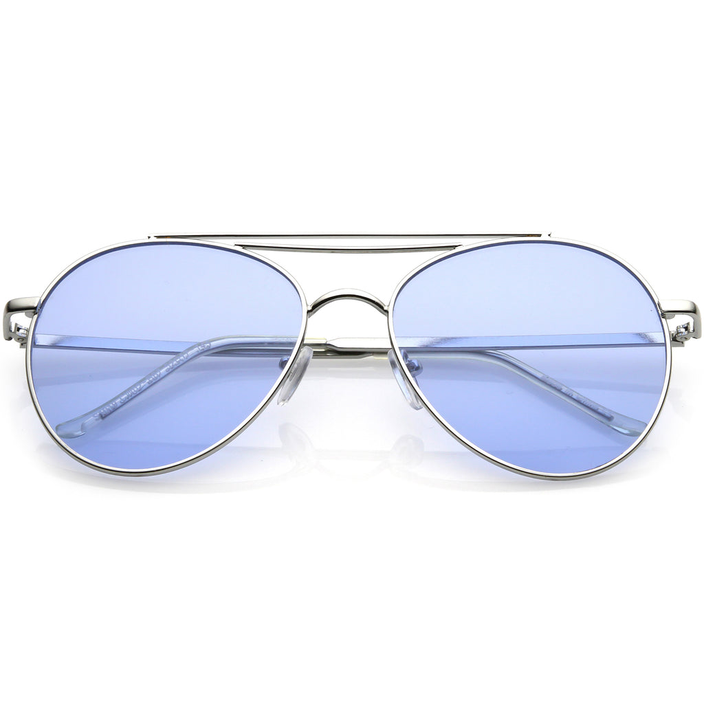 Silver / Blue