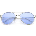 Silver / Blue