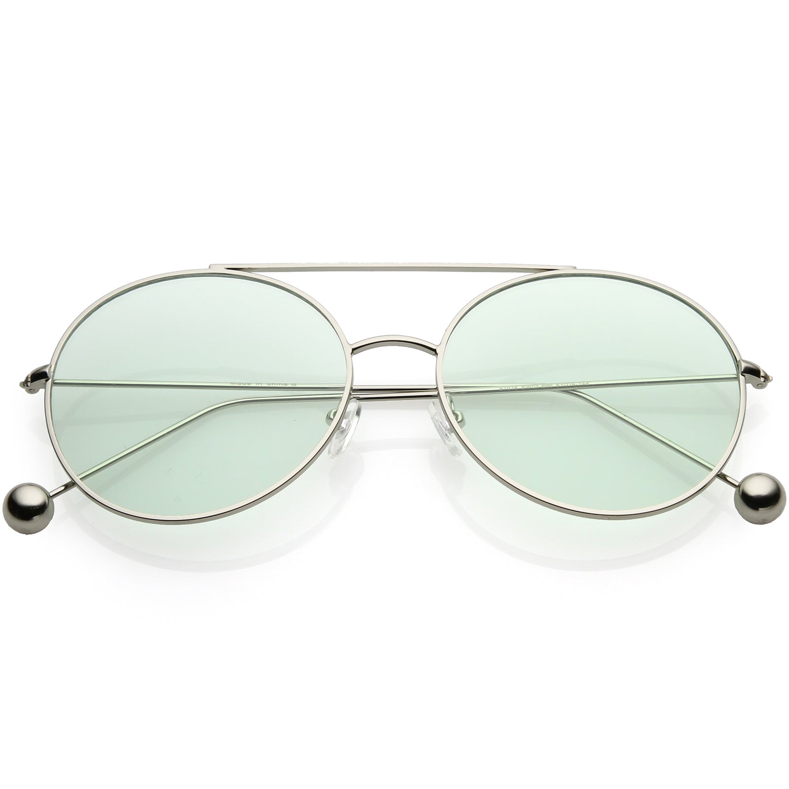 Silver / Green