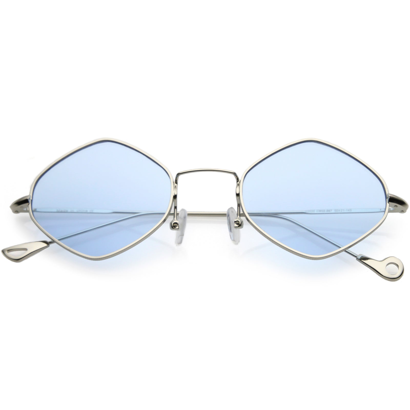 Silver / Blue