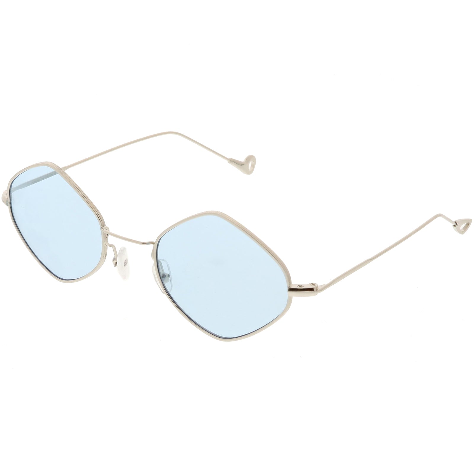 Silver / Blue