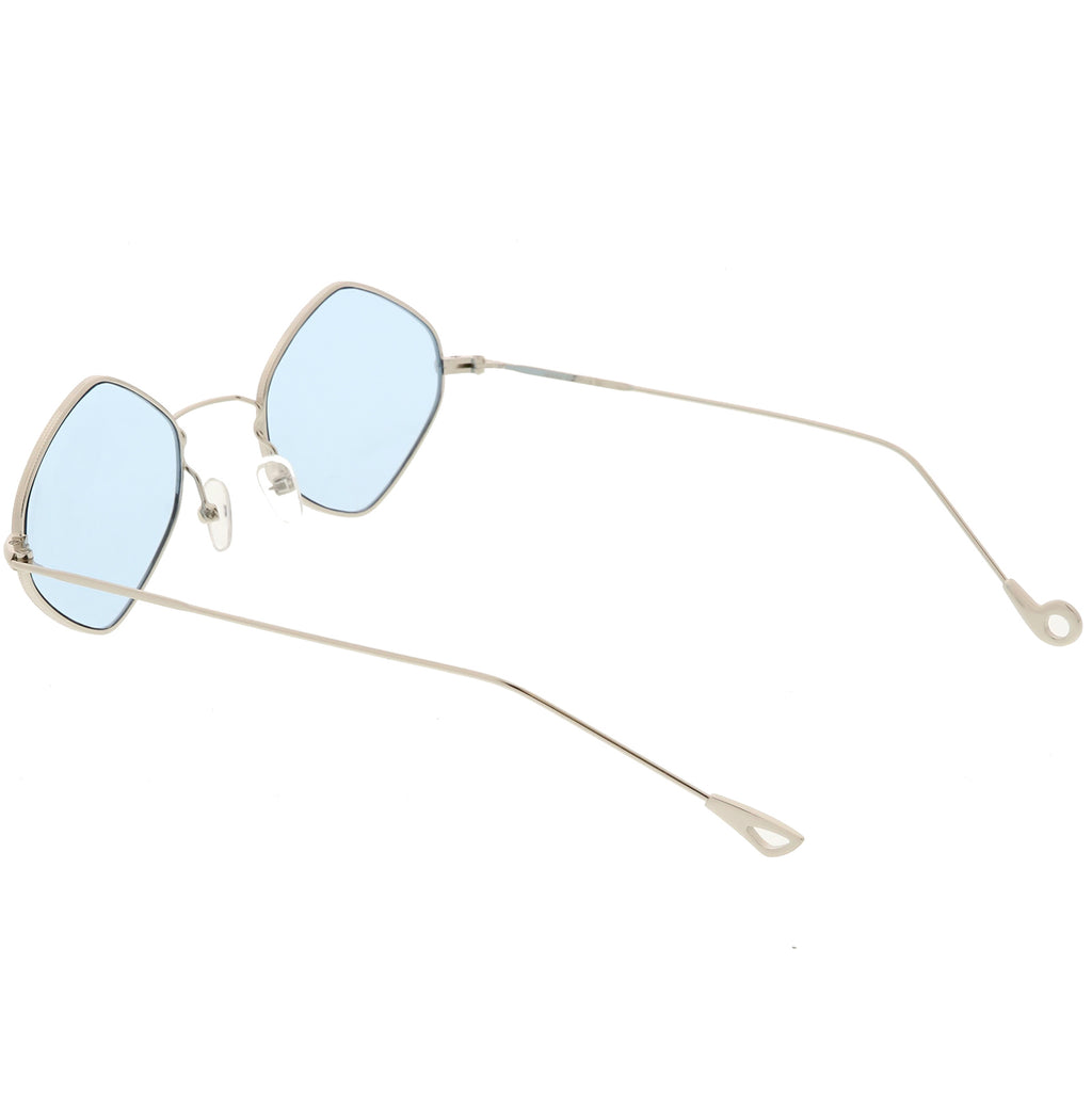 Silver / Blue