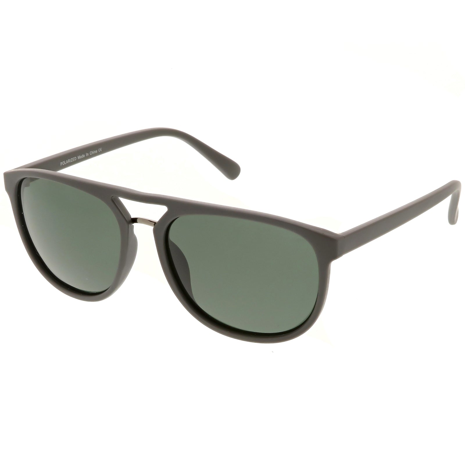 Matte Grey / Green