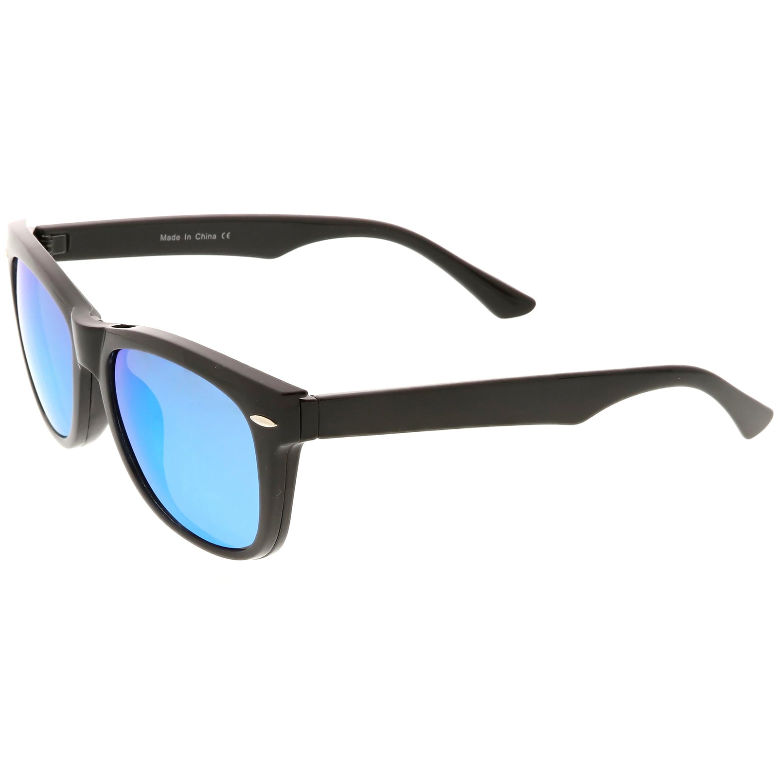 Shiny Black / Blue Mirror