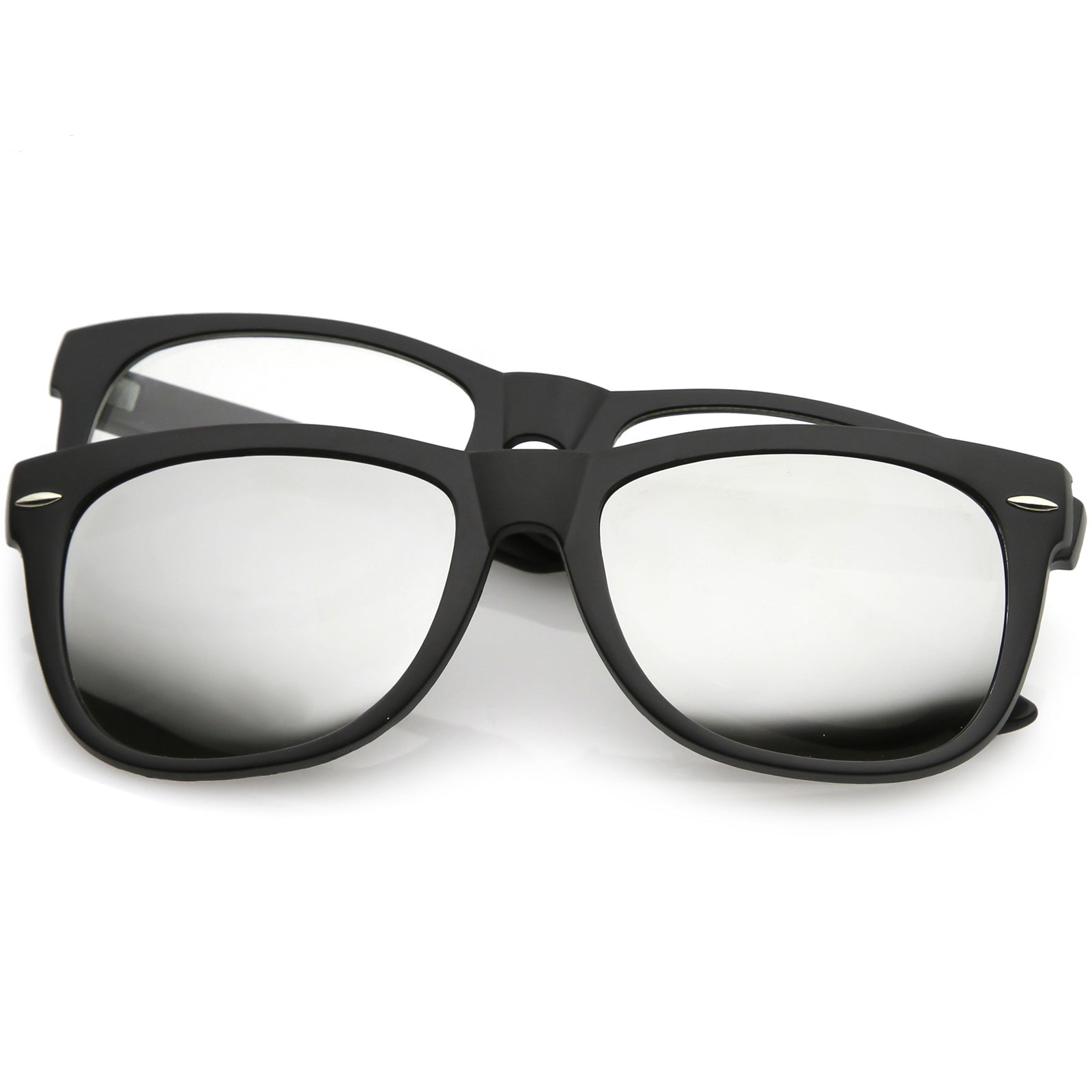 Matte Black / Silver Mirror