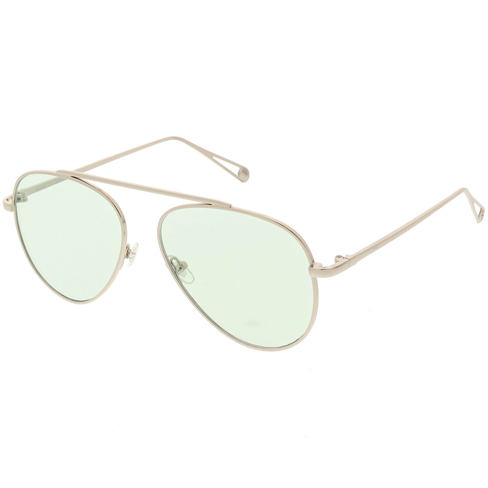 Silver / Green