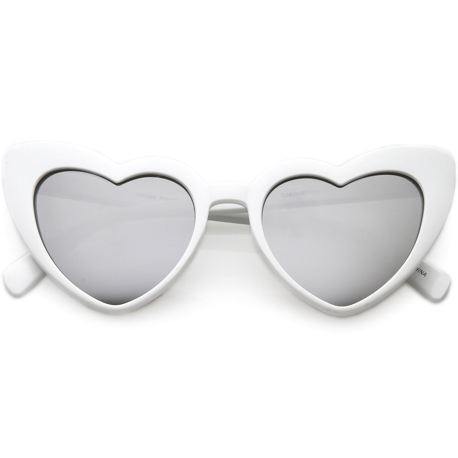 White / Silver Mirror