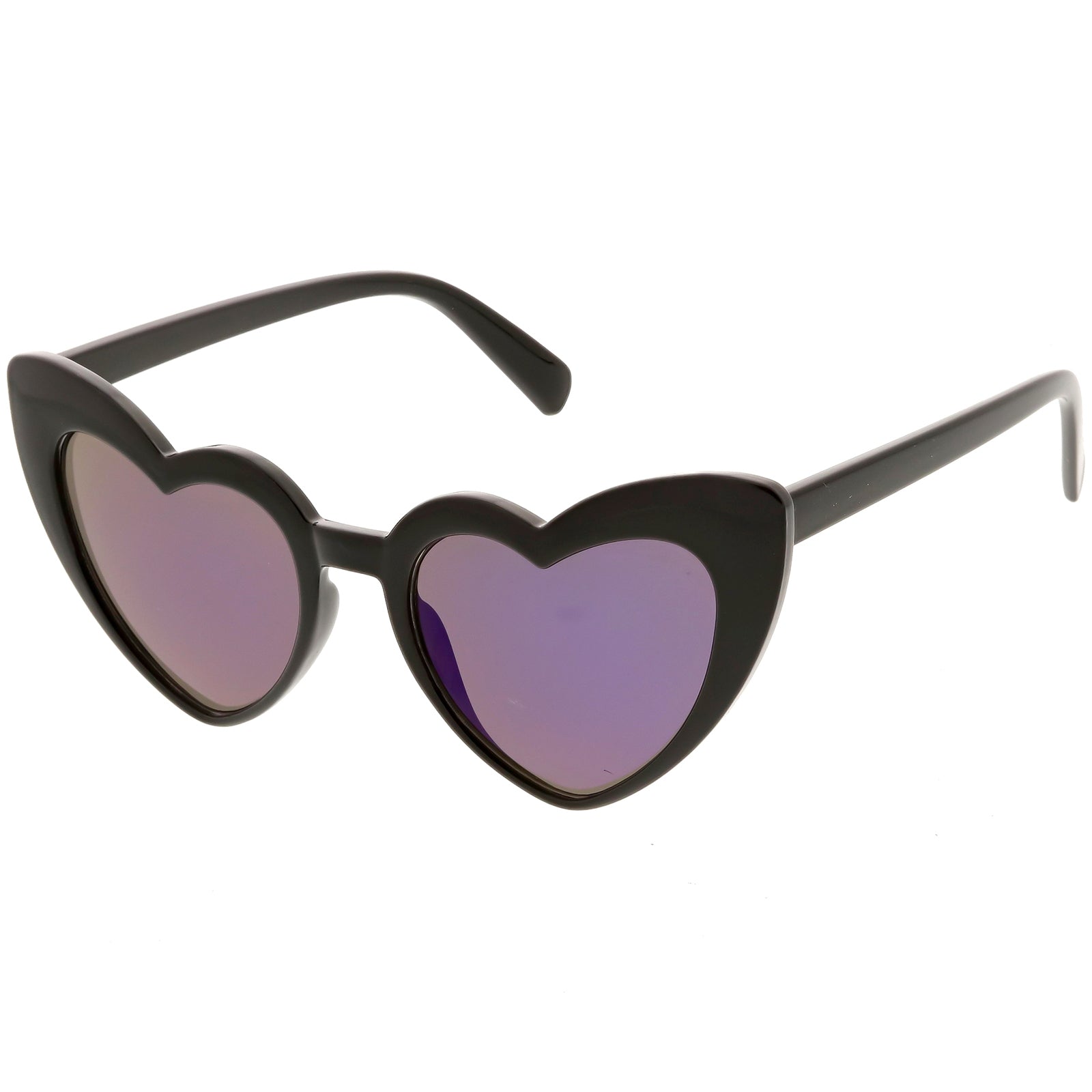 Kids' Smaller Frame Glitter Heart Sunglasses