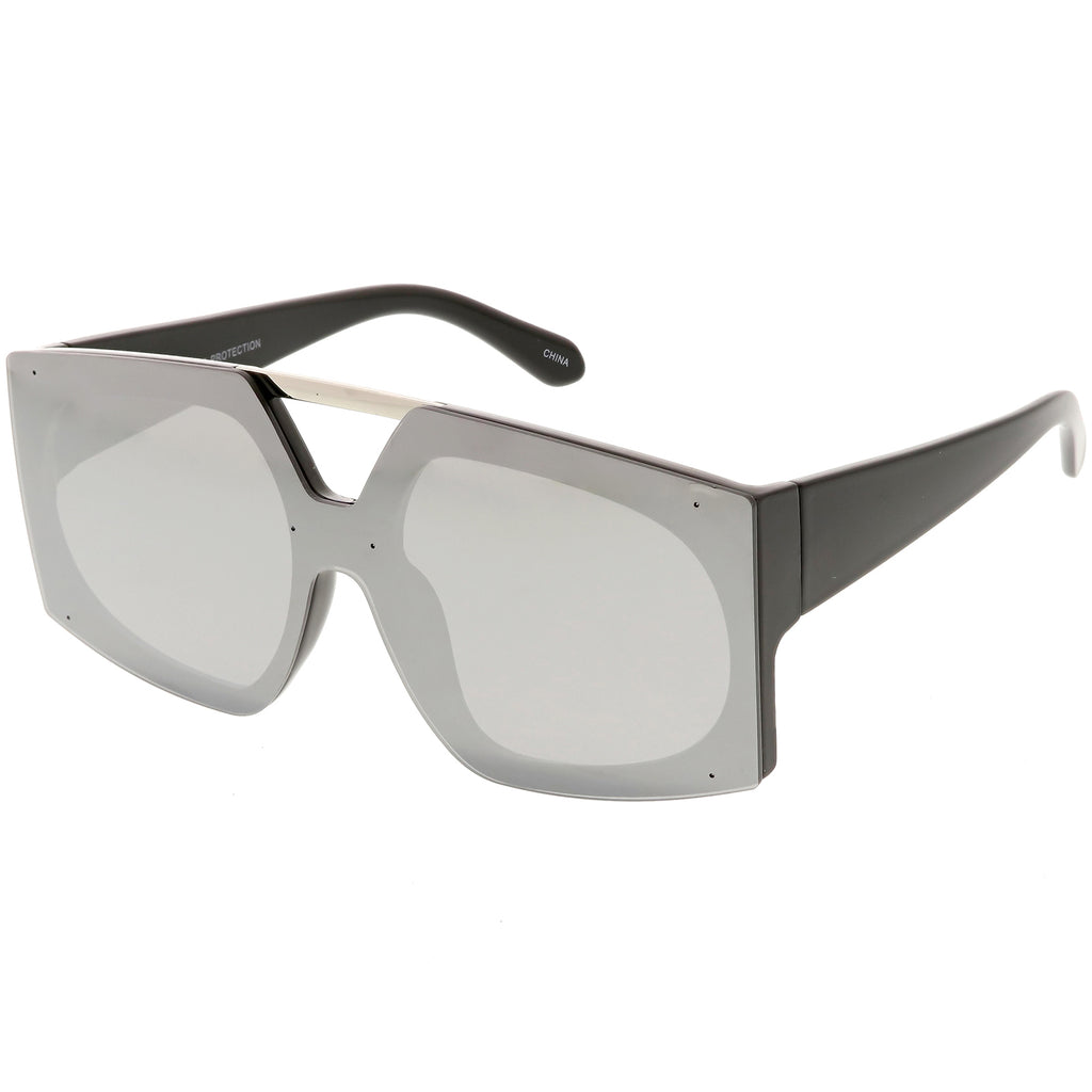 Black / Silver Mirror