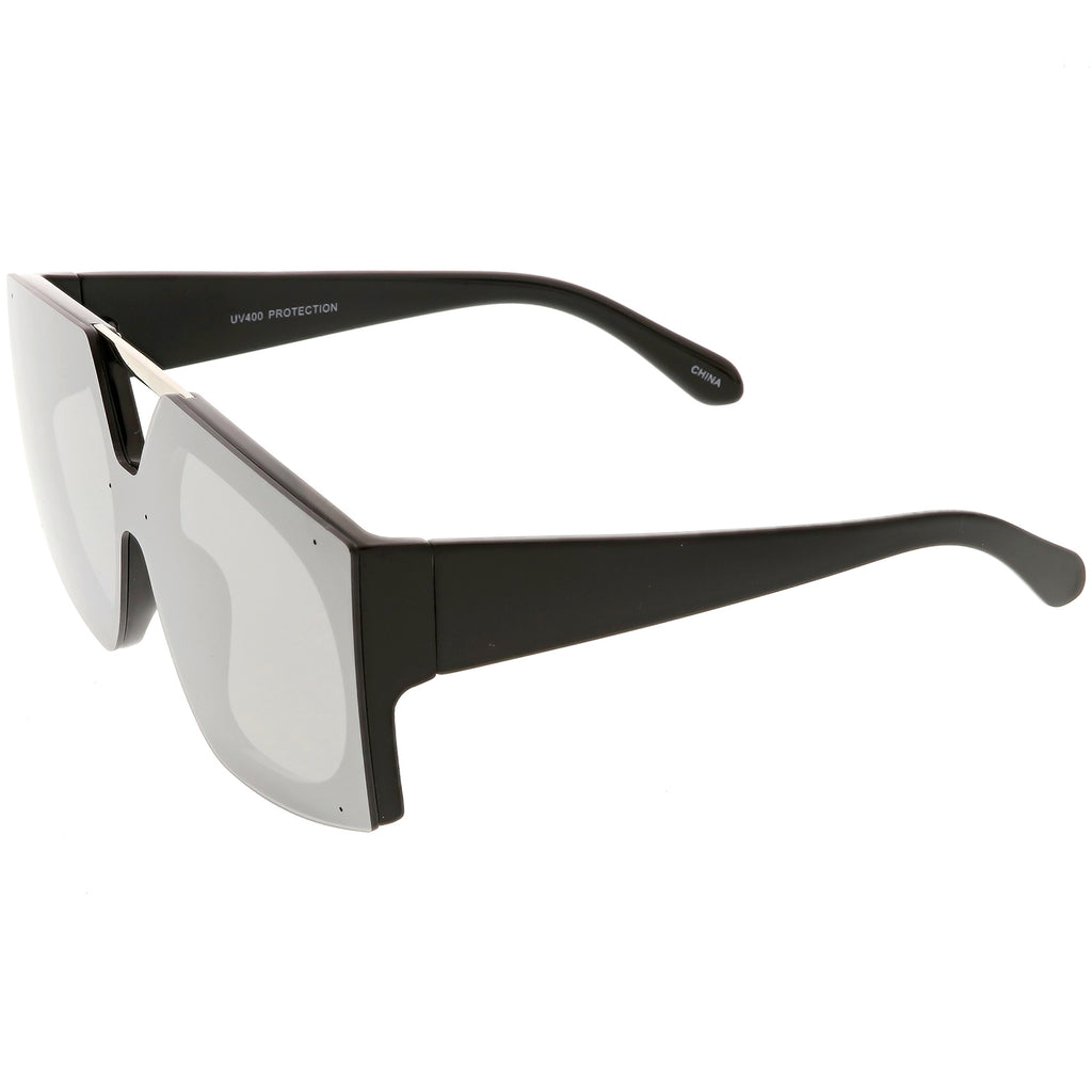 Black / Silver Mirror