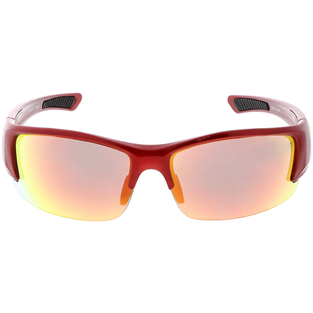 Shiny Red / Red Orange Mirror