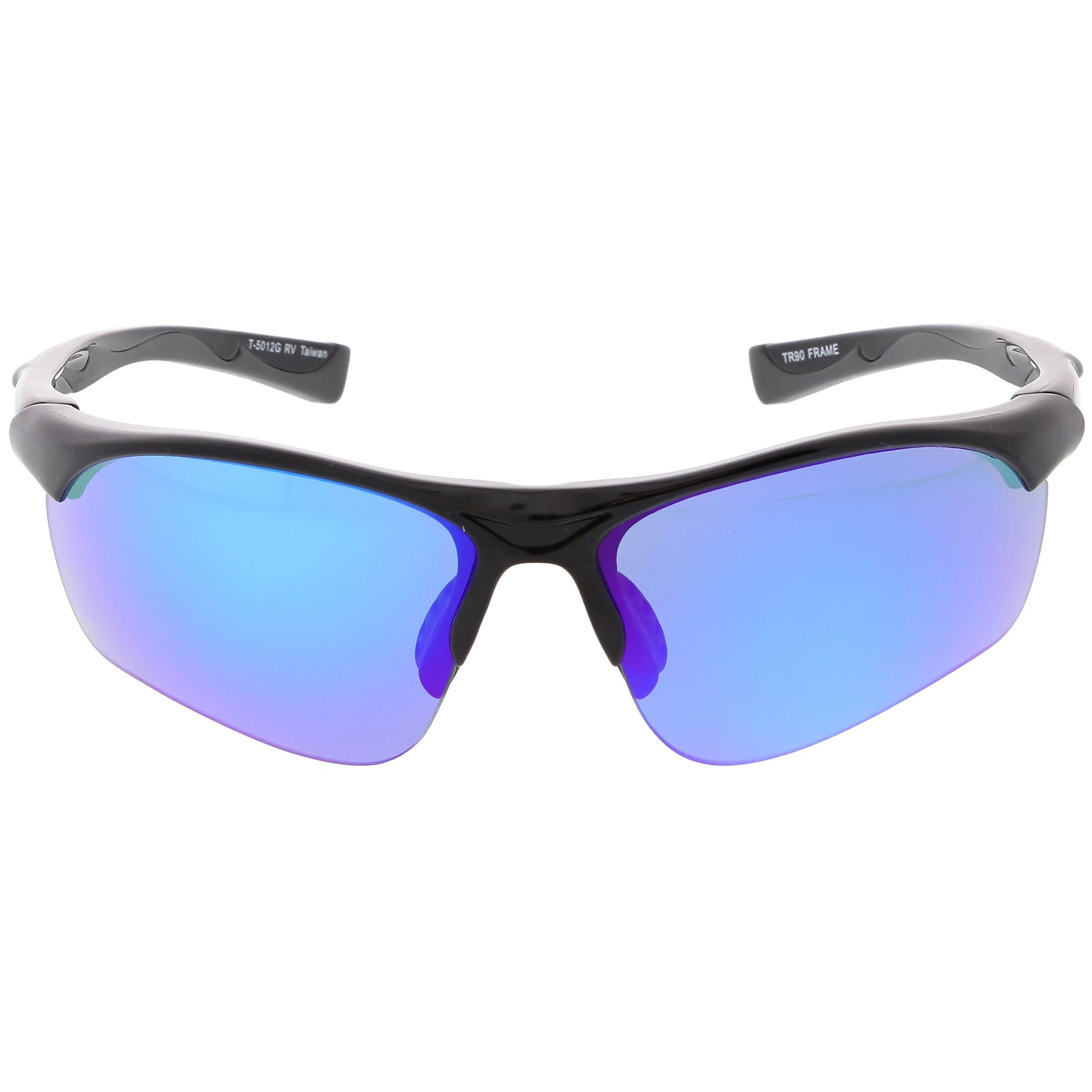 Black / Blue Purple Mirror