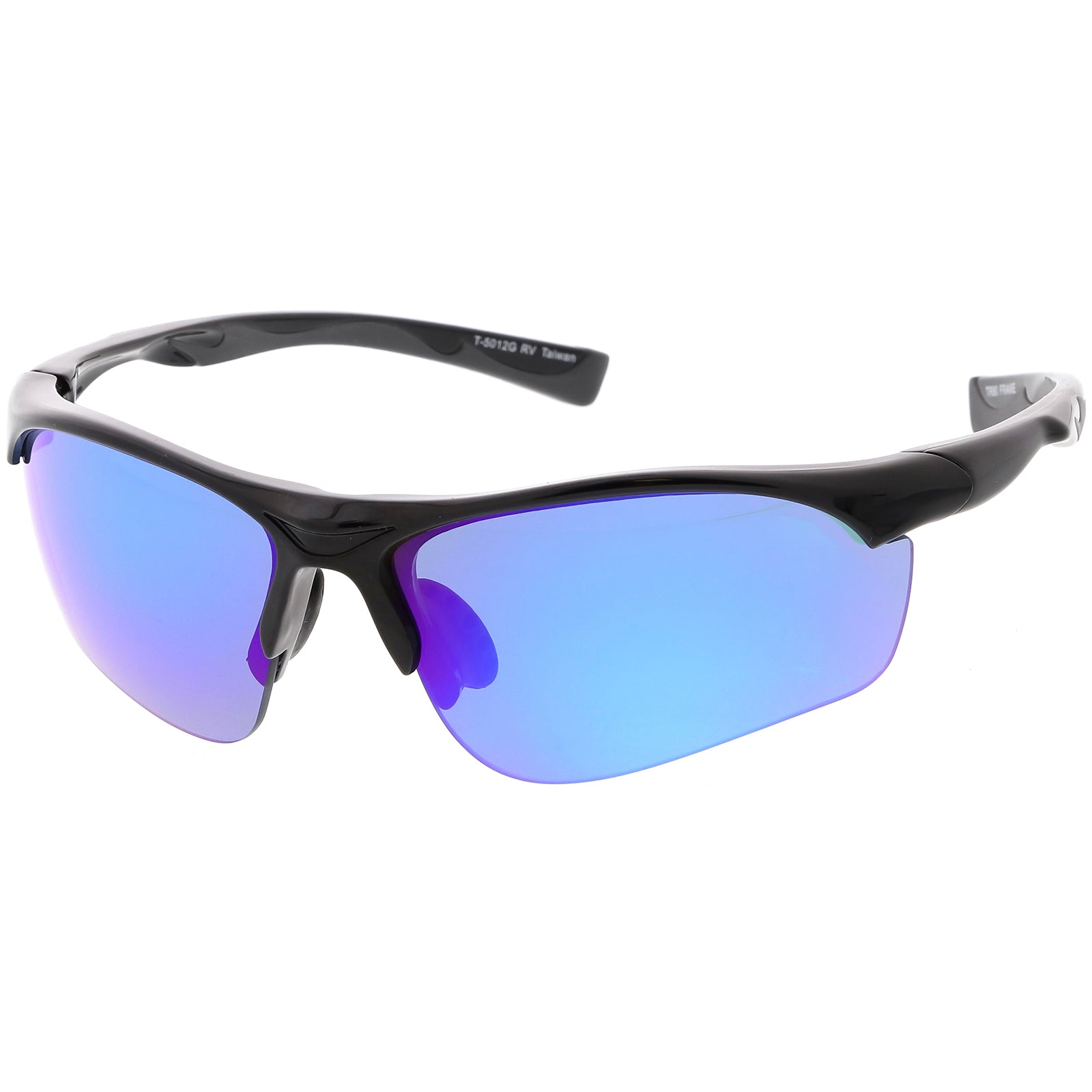 Black / Blue Purple Mirror
