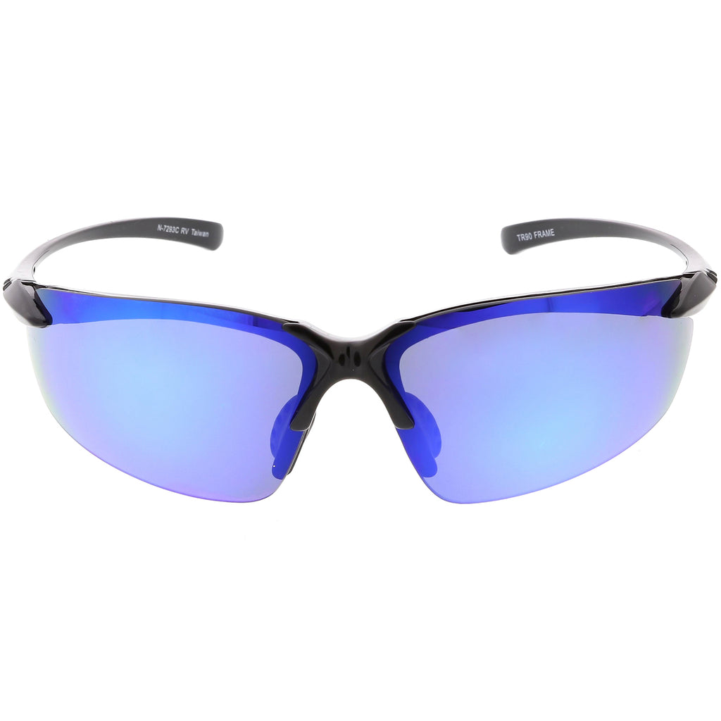 Black / Blue Mirror