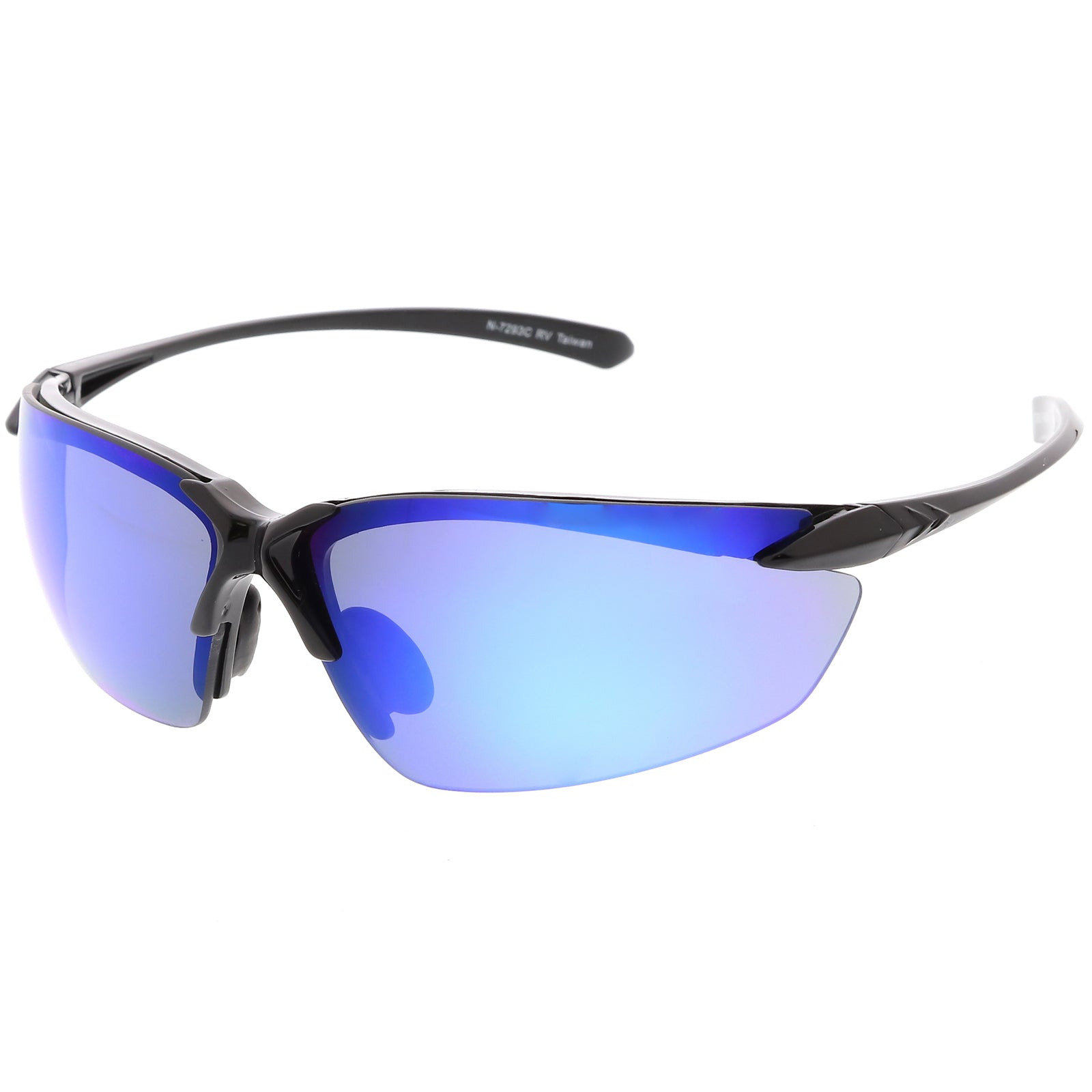 Black / Blue Mirror