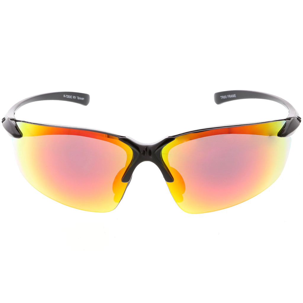 Black / Red Yellow Mirror