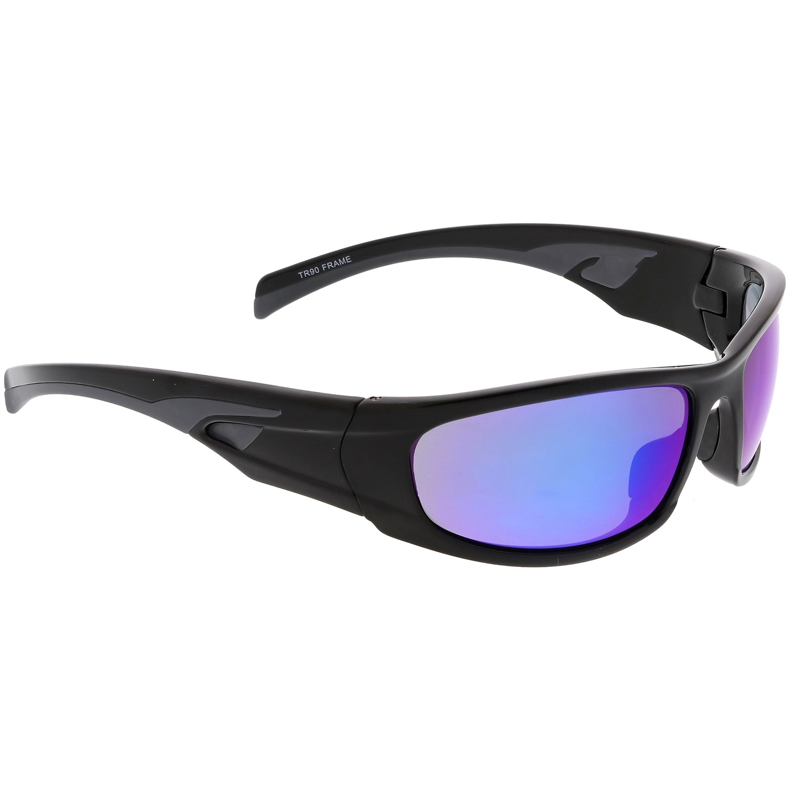 Black / Blue Purple Mirror
