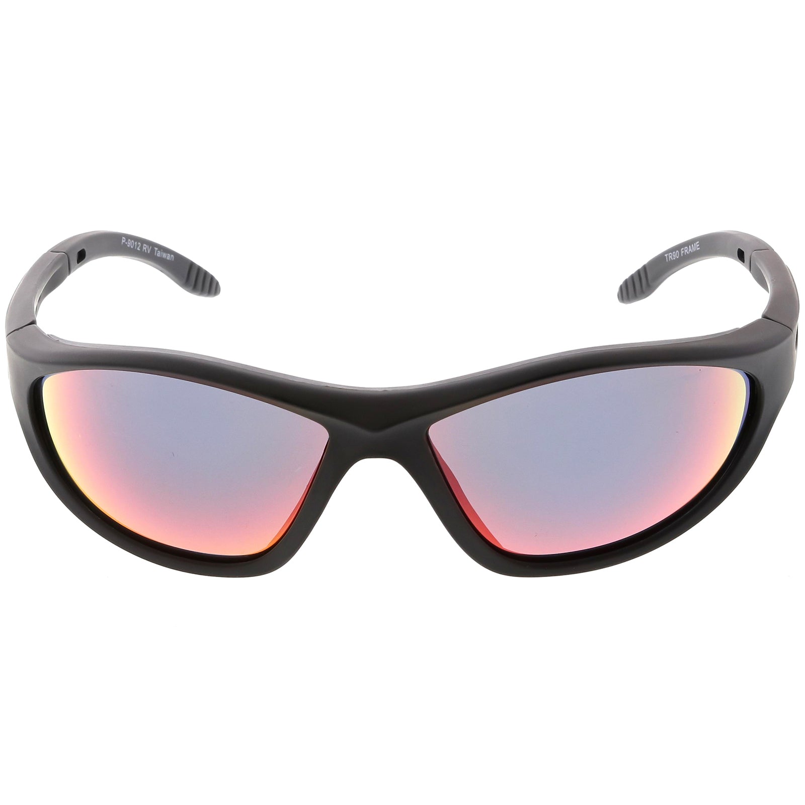 Matte Black / Purple Red Mirror