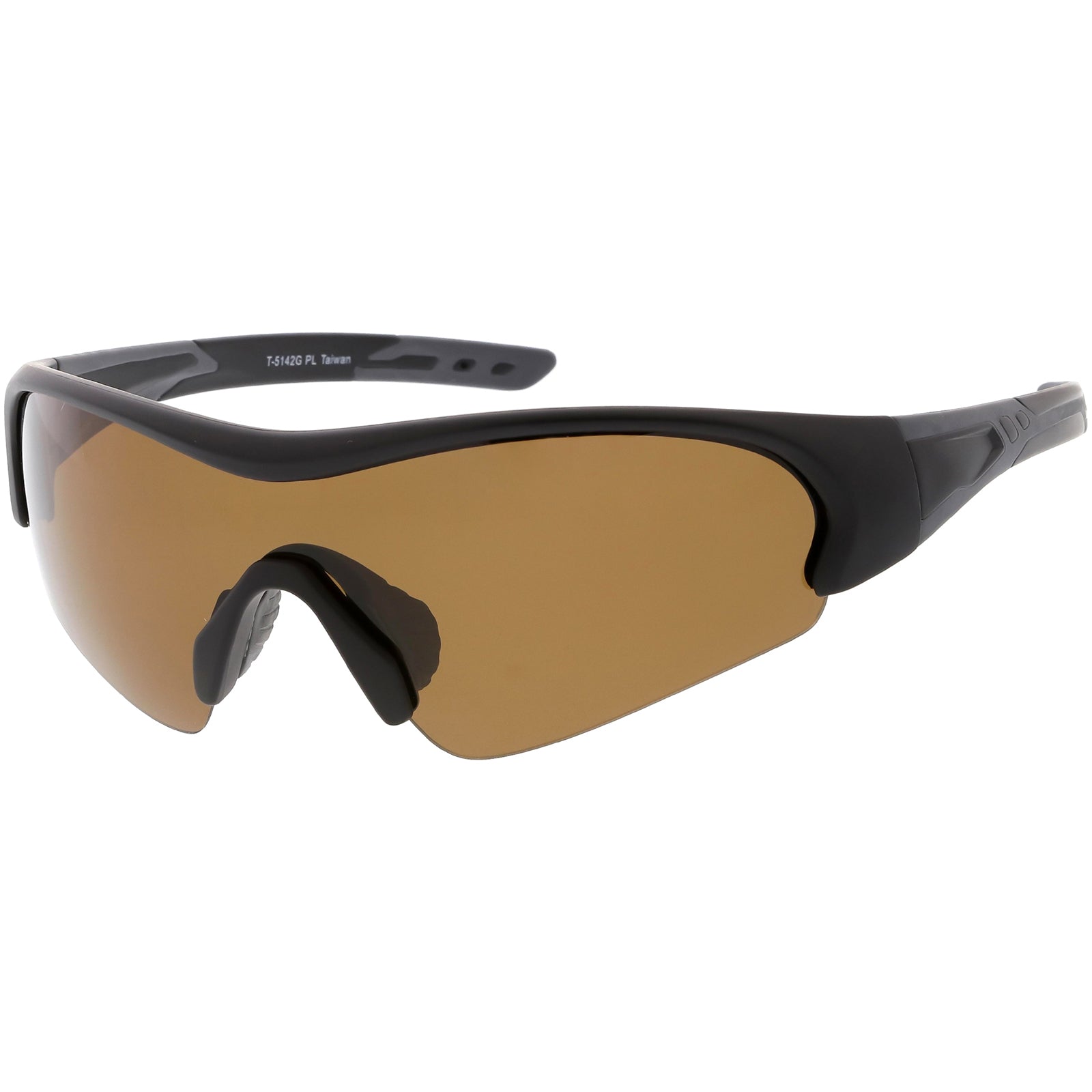 Matte Black / Brown