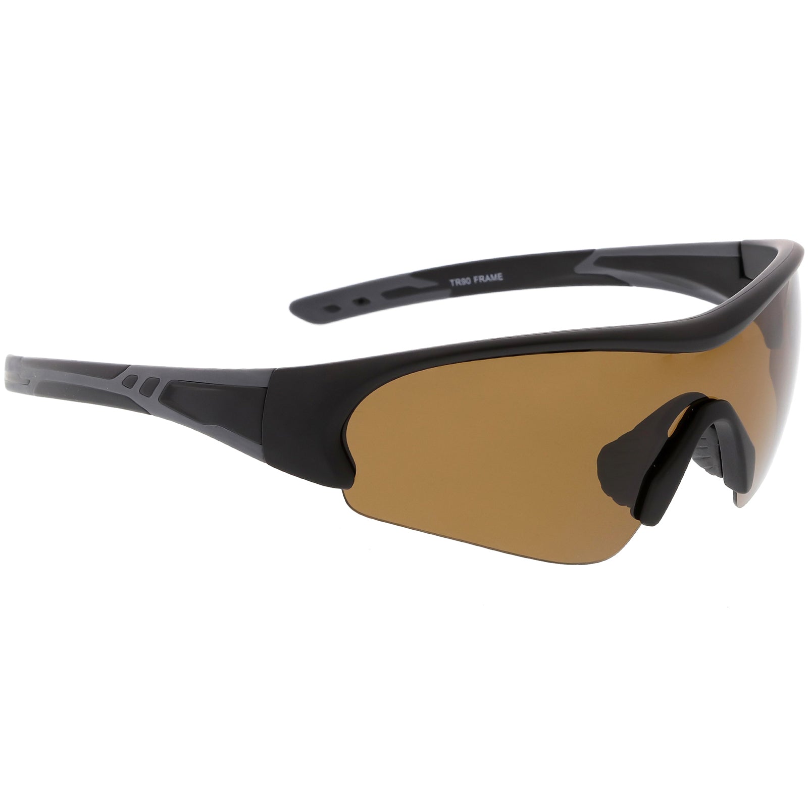 Matte Black / Brown