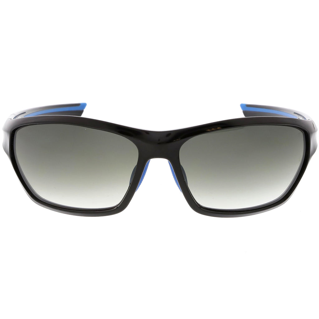 Shiny Black Blue / Smoke Gradient