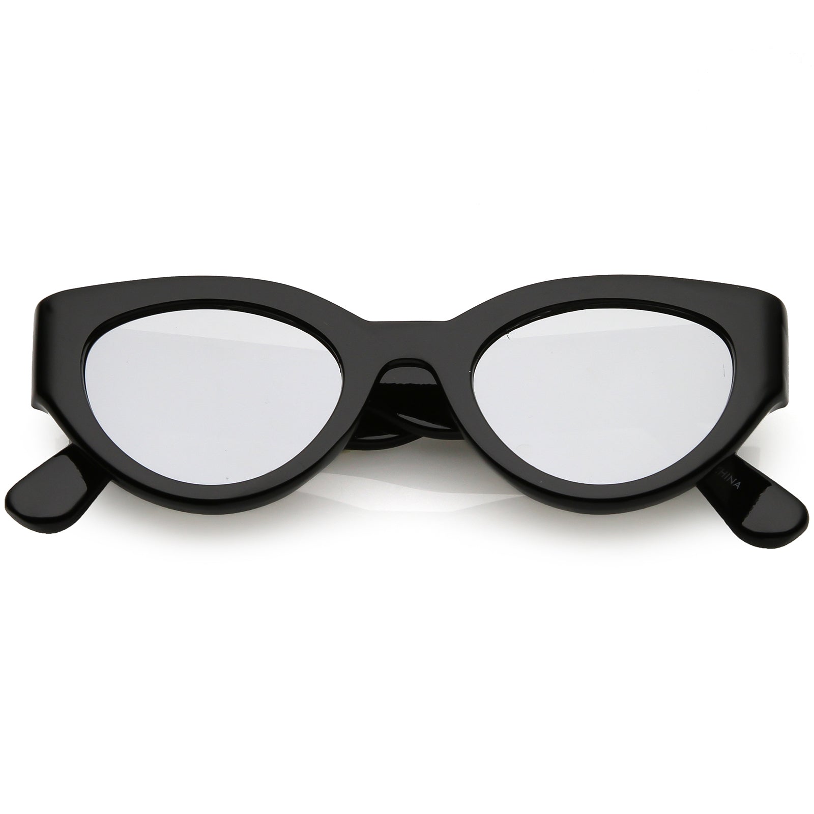 Shiny Black / Silver Mirror