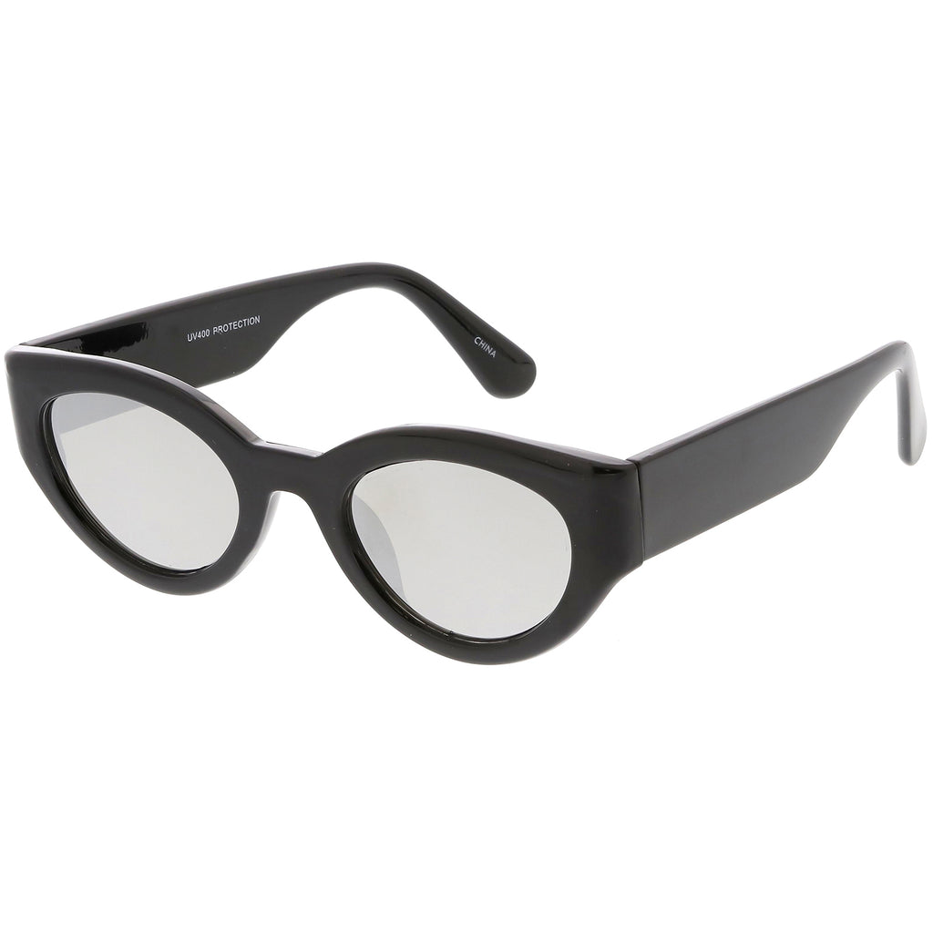 Shiny Black / Silver Mirror
