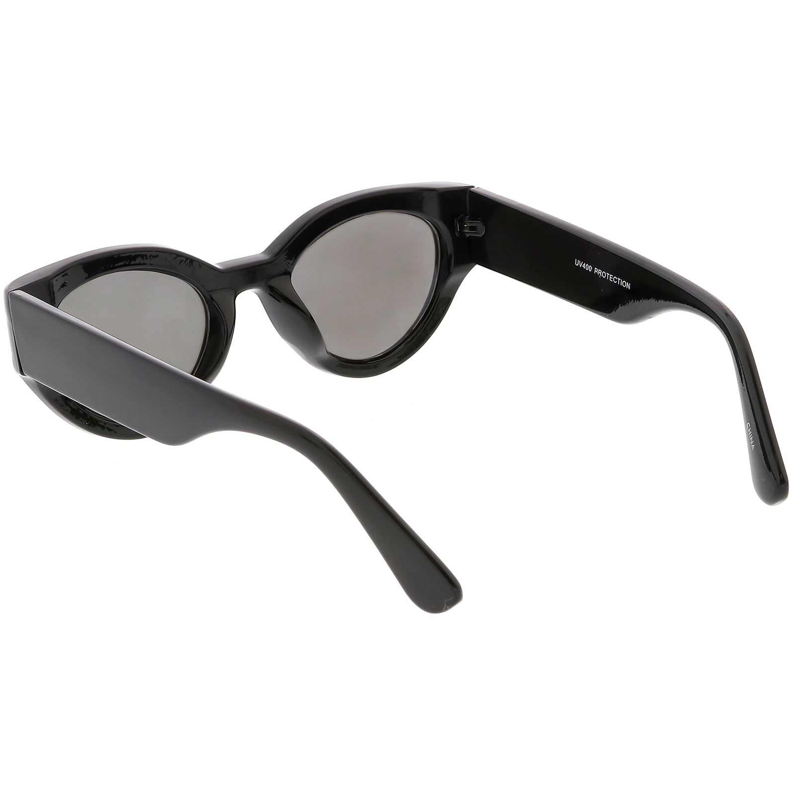 Shiny Black / Silver Mirror