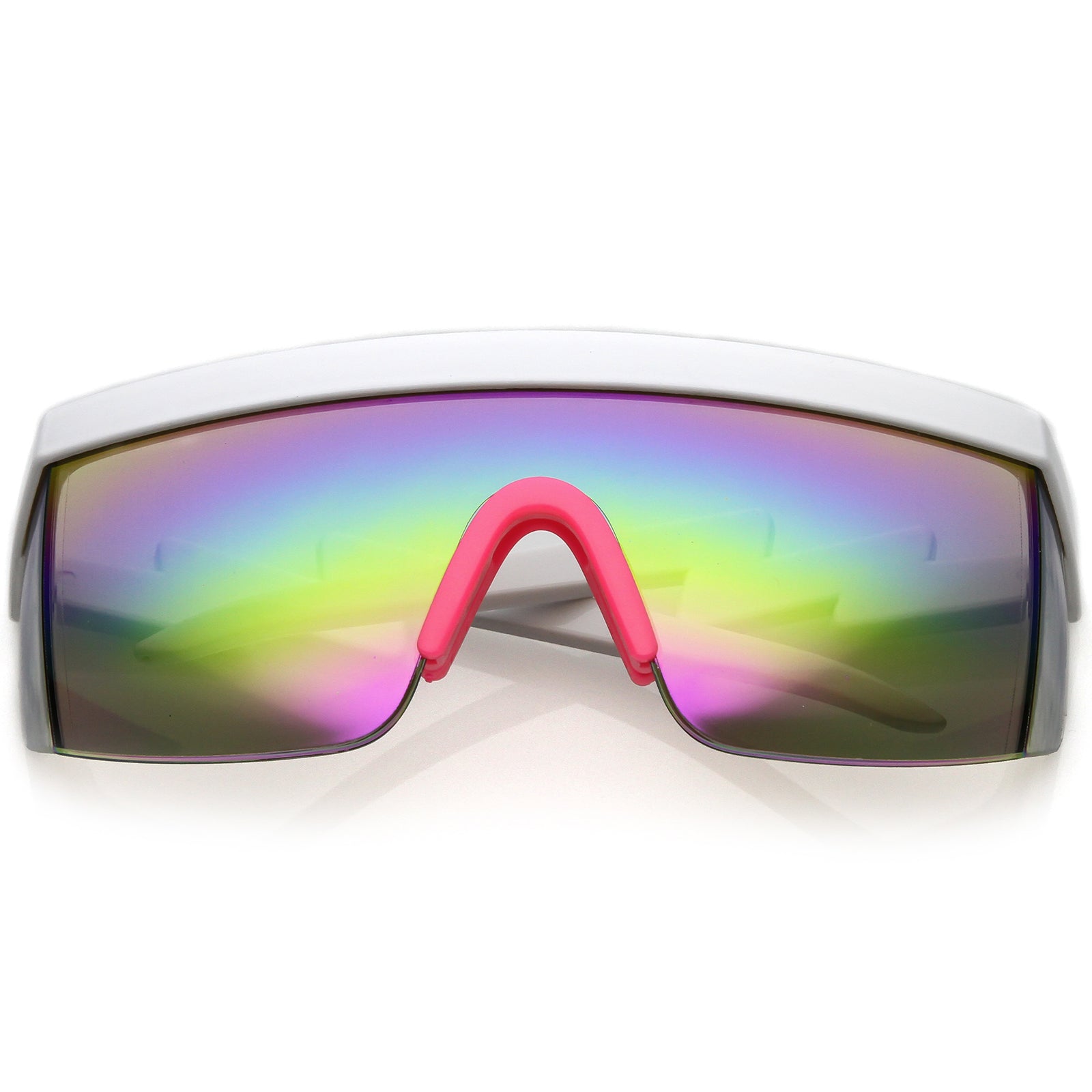 White Pink / Rainbow