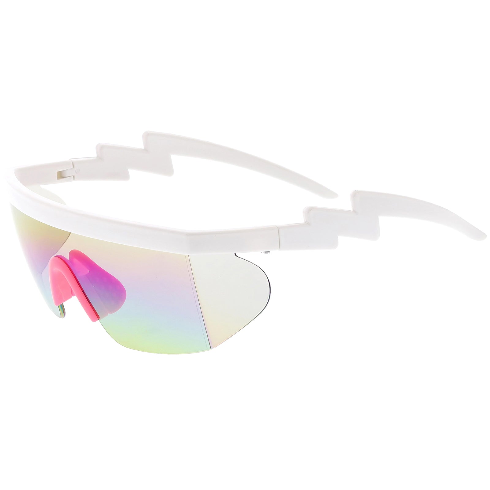 White Pink / Rainbow