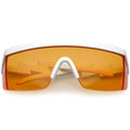 White / Orange