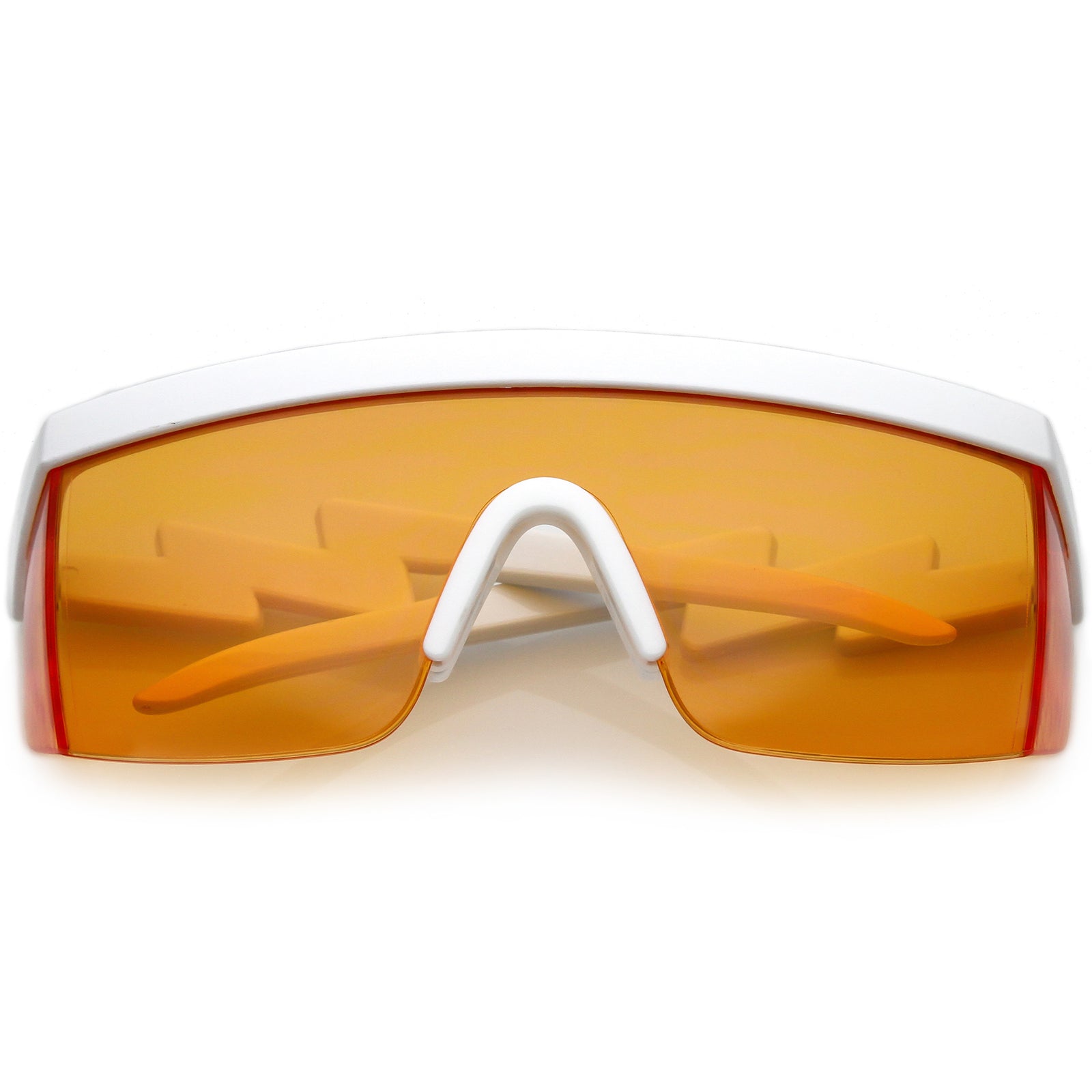White / Orange