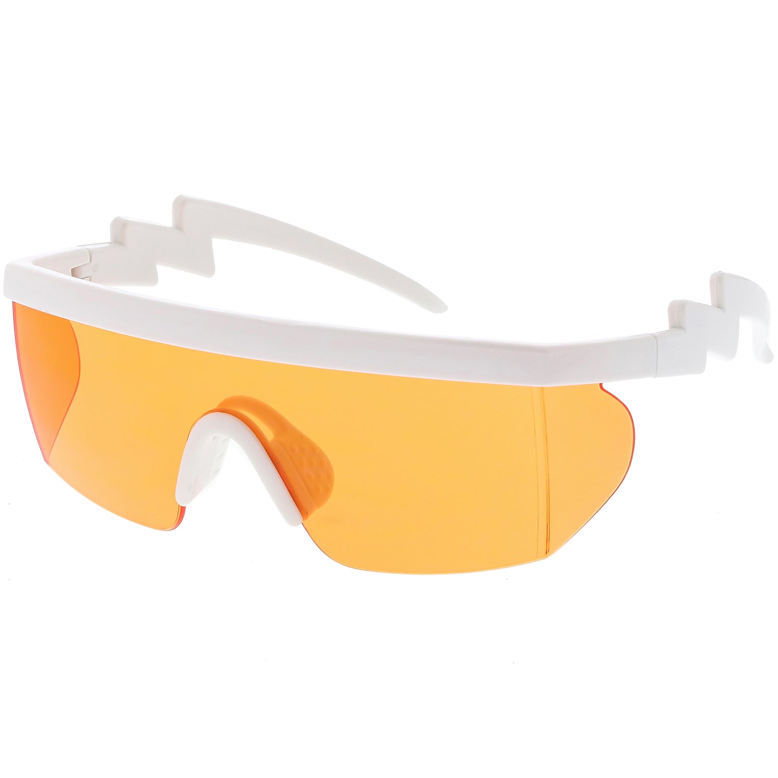 White / Orange