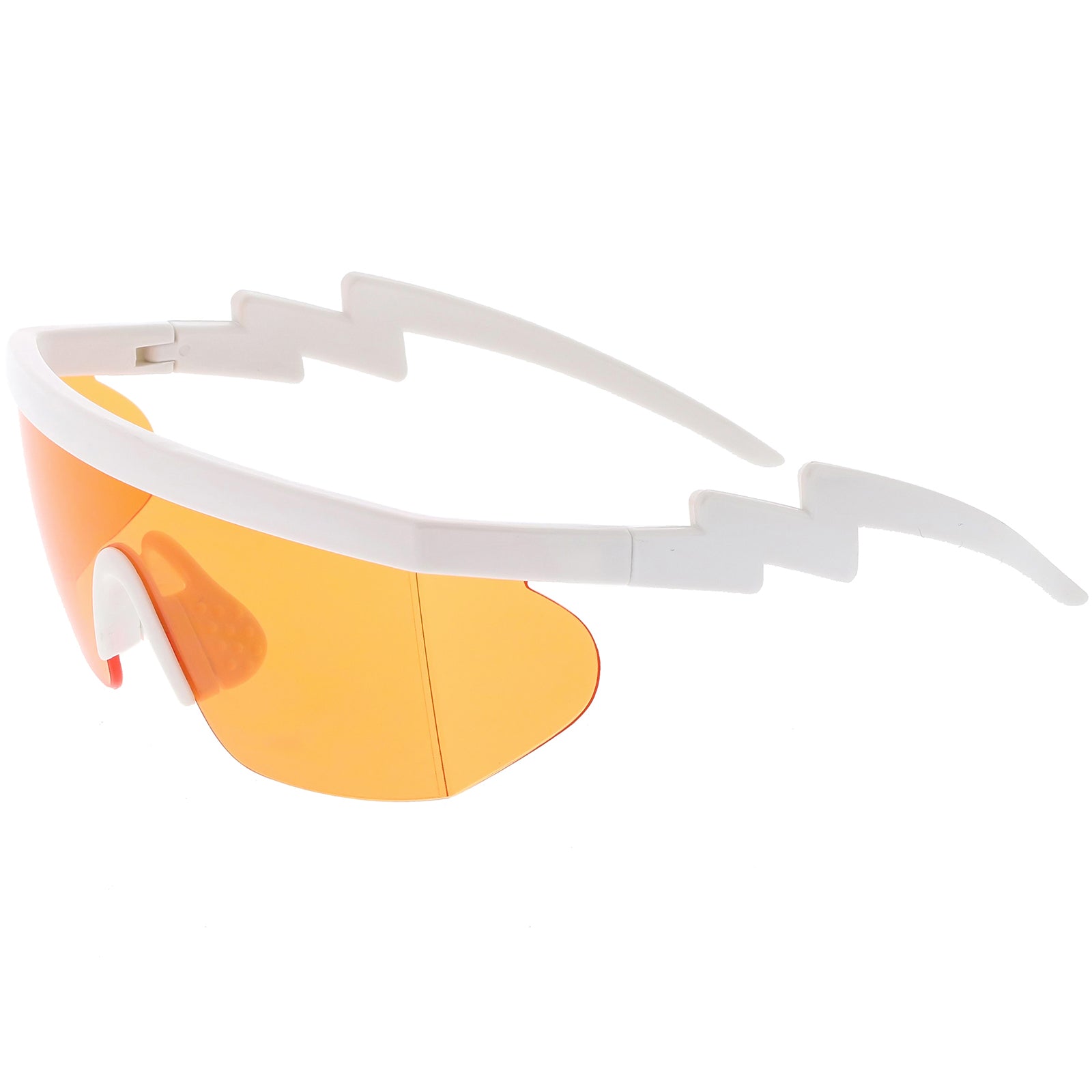 White / Orange