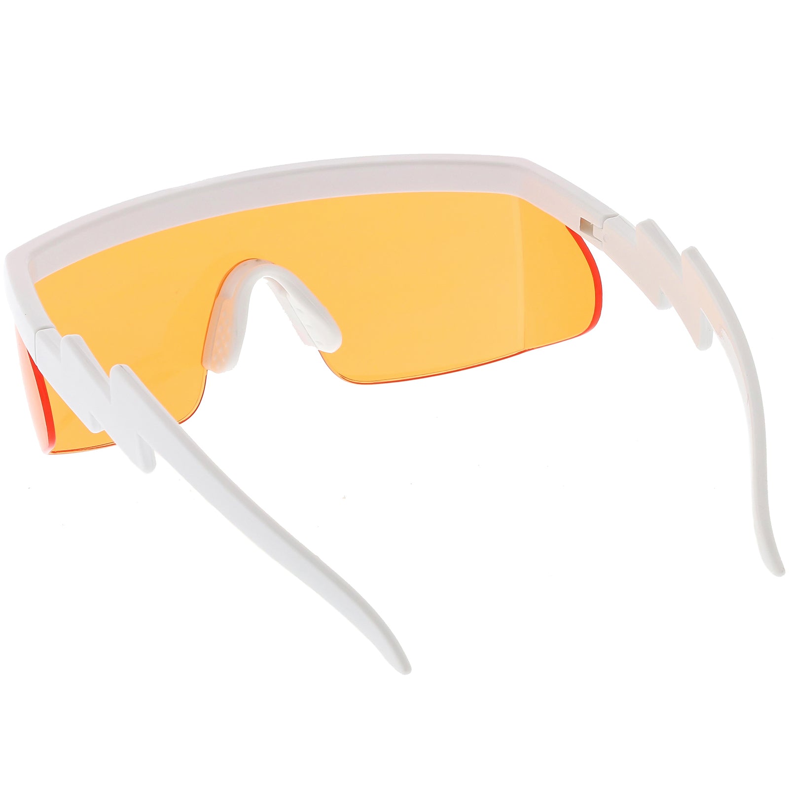 White / Orange