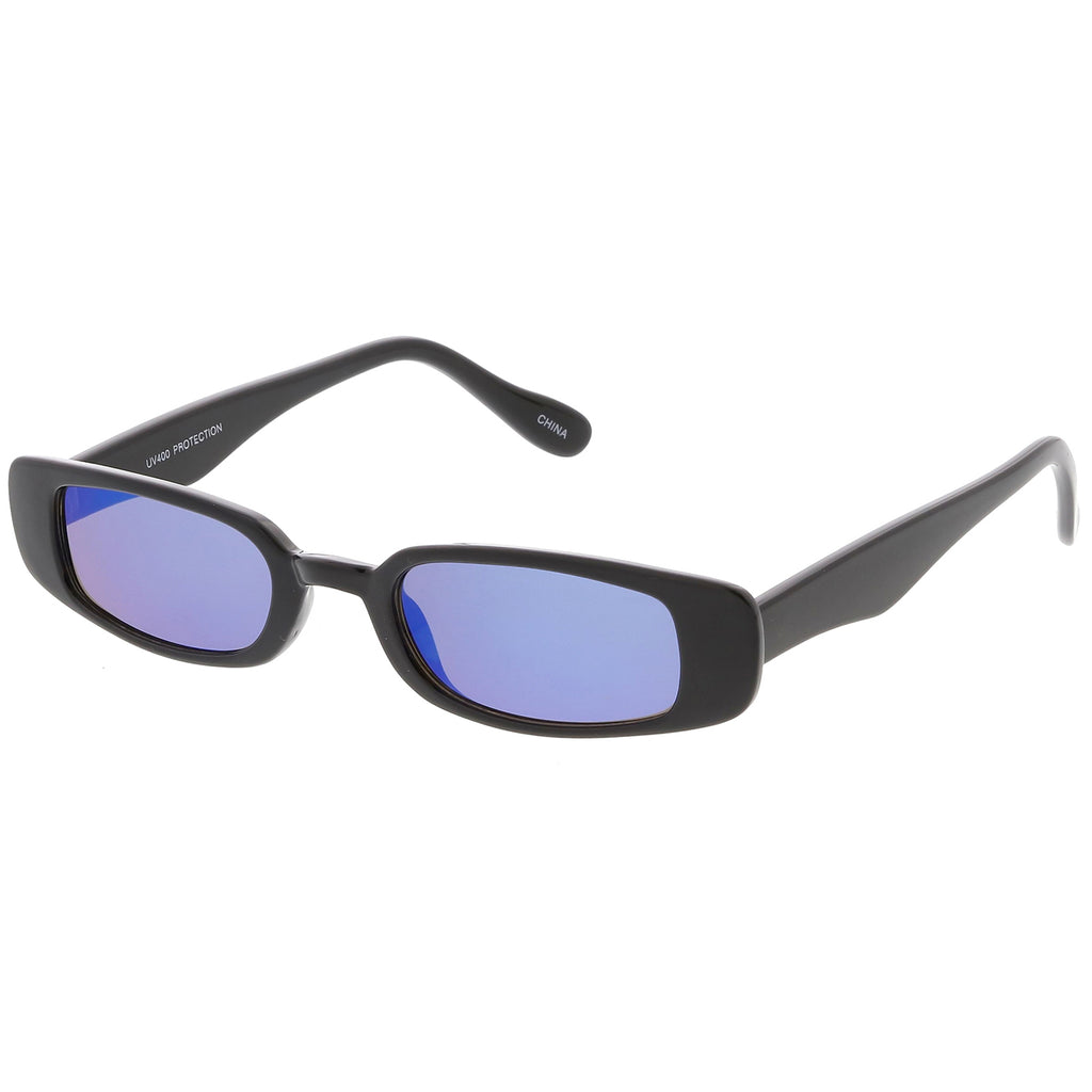 Black / Blue Mirror