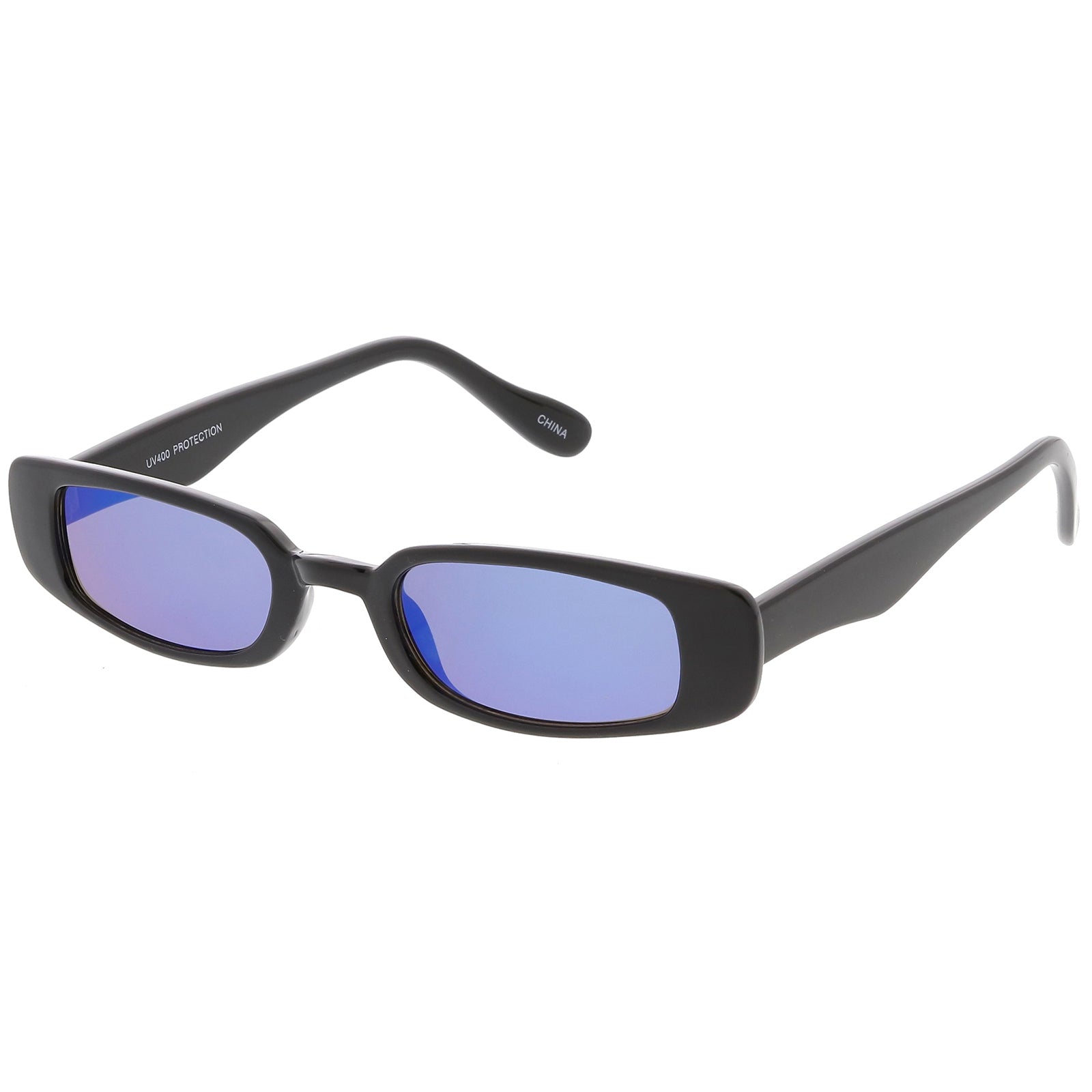 Black / Blue Mirror