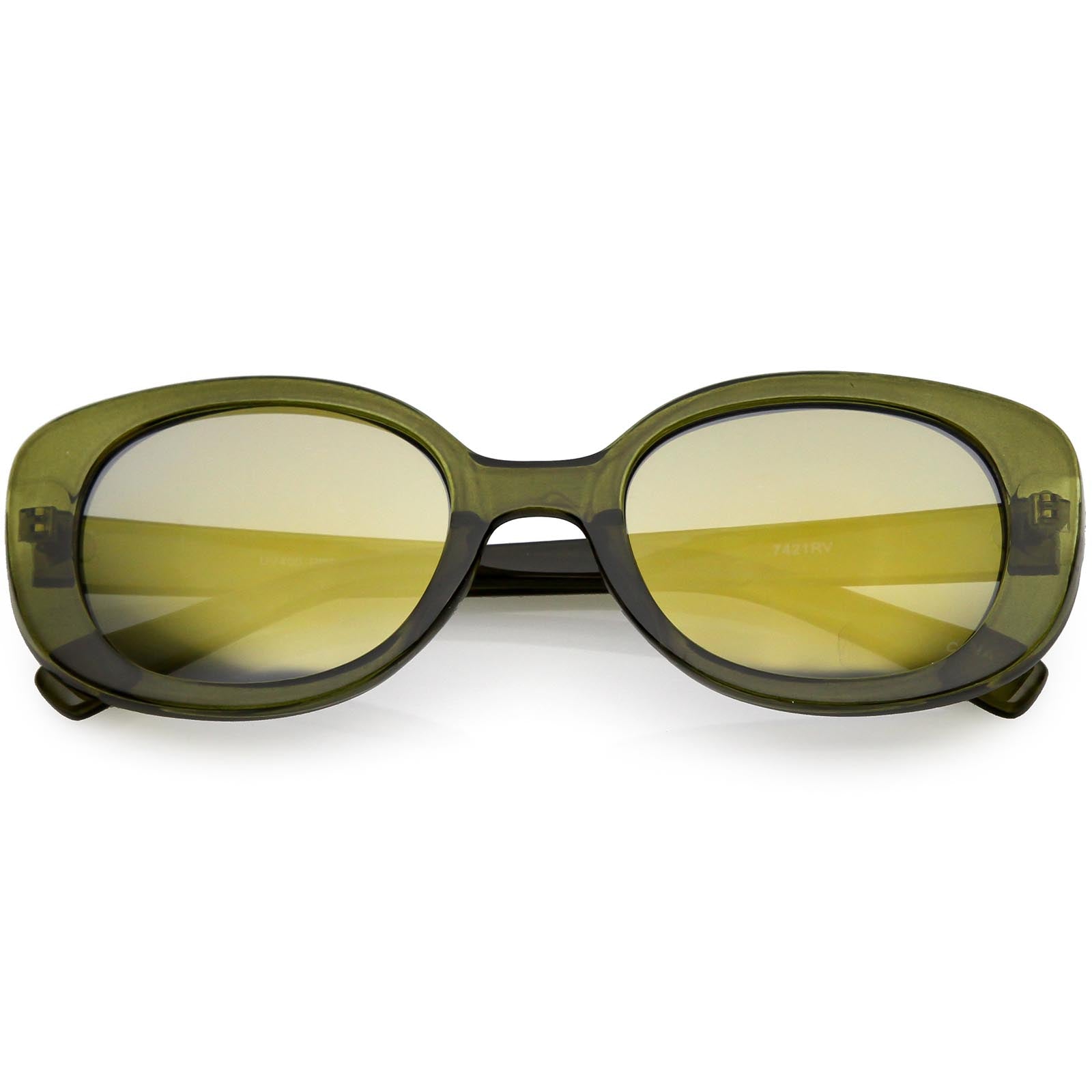 Green / Gold Mirror