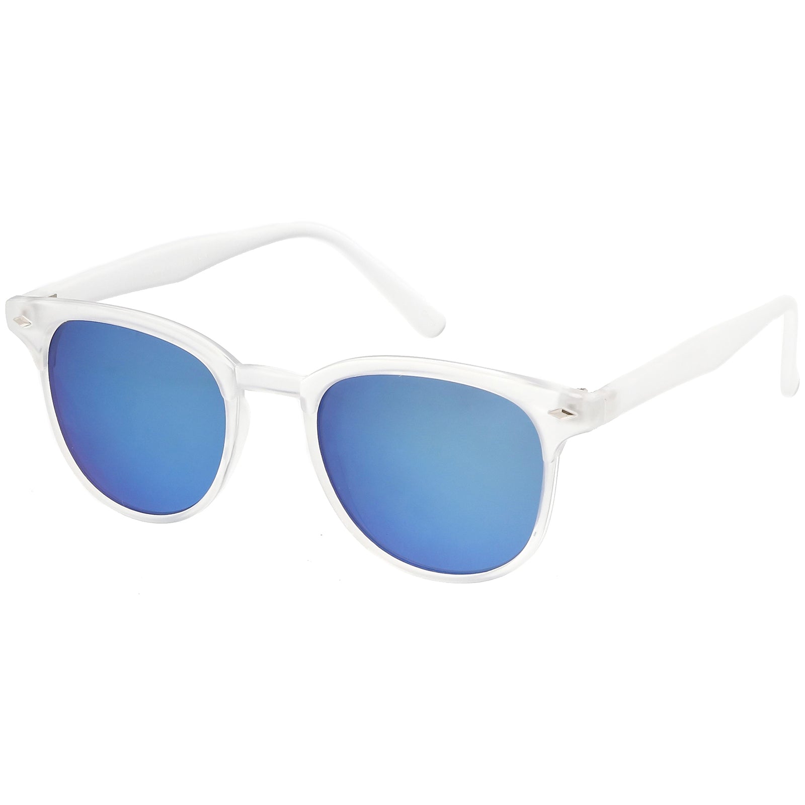 Matte Frost / Blue Mirror
