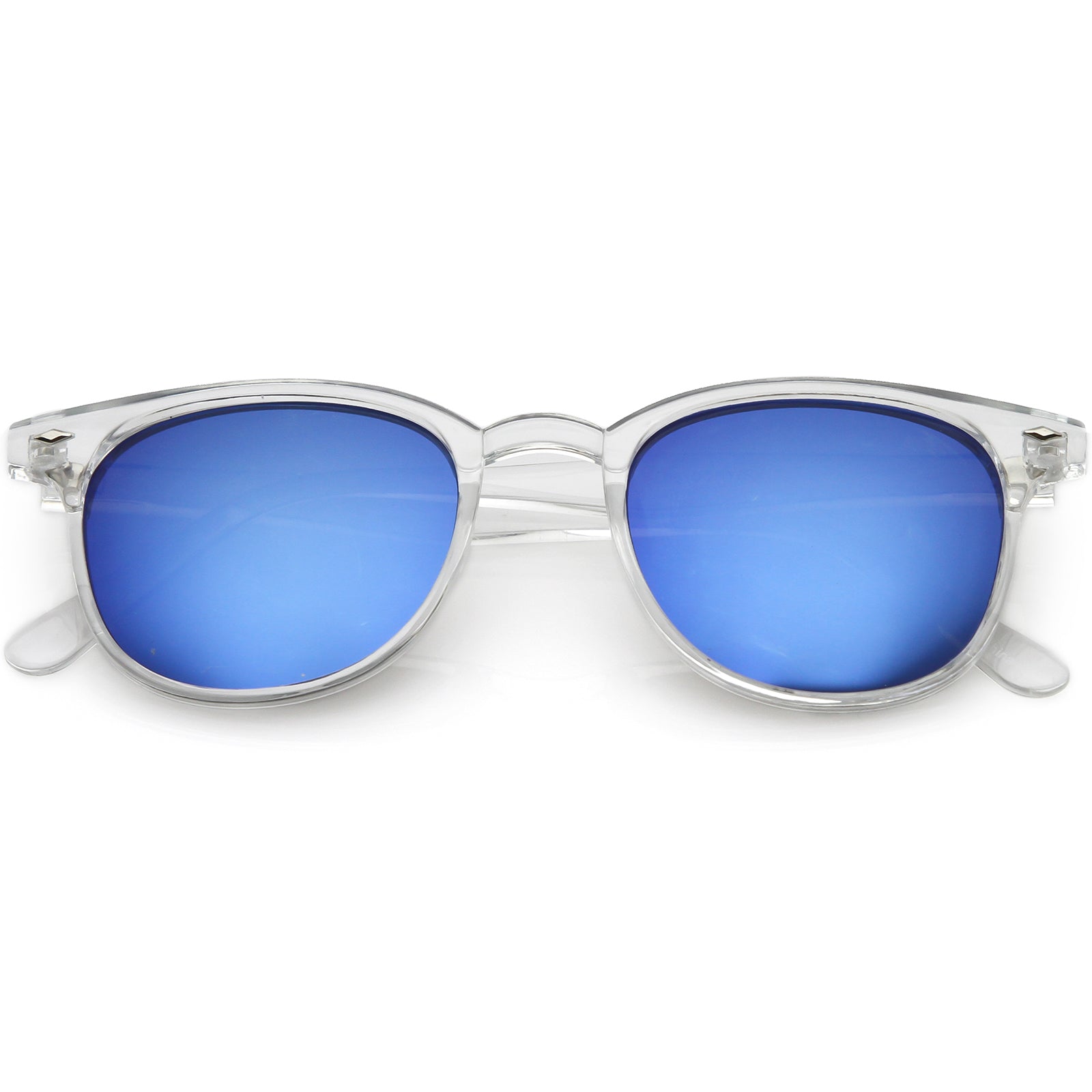 Shiny Clear / Blue Mirror