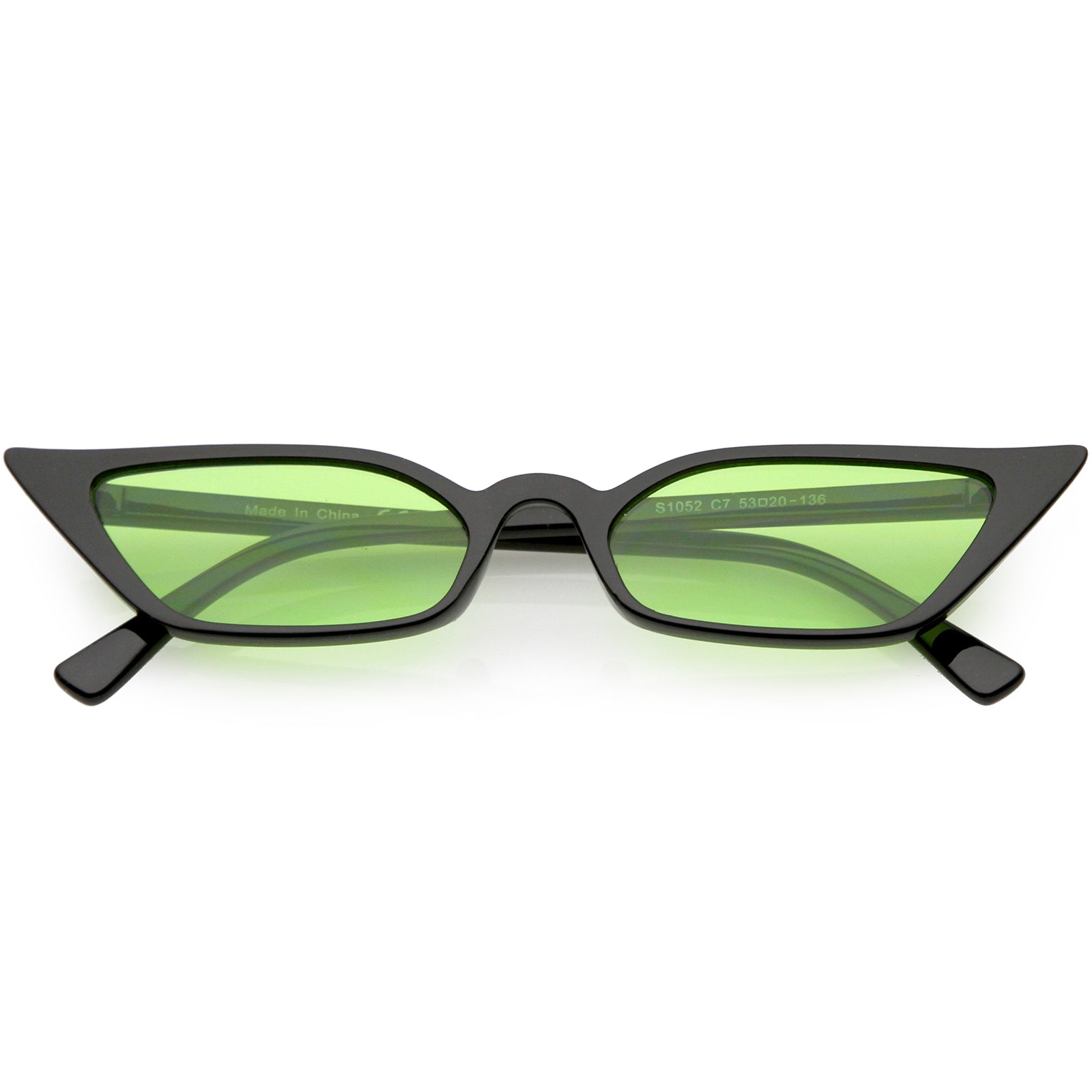 Shiny Black / Green
