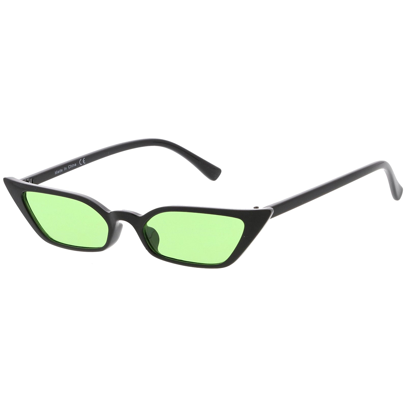 Shiny Black / Green
