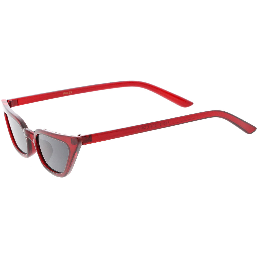 Clear Red / Smoke